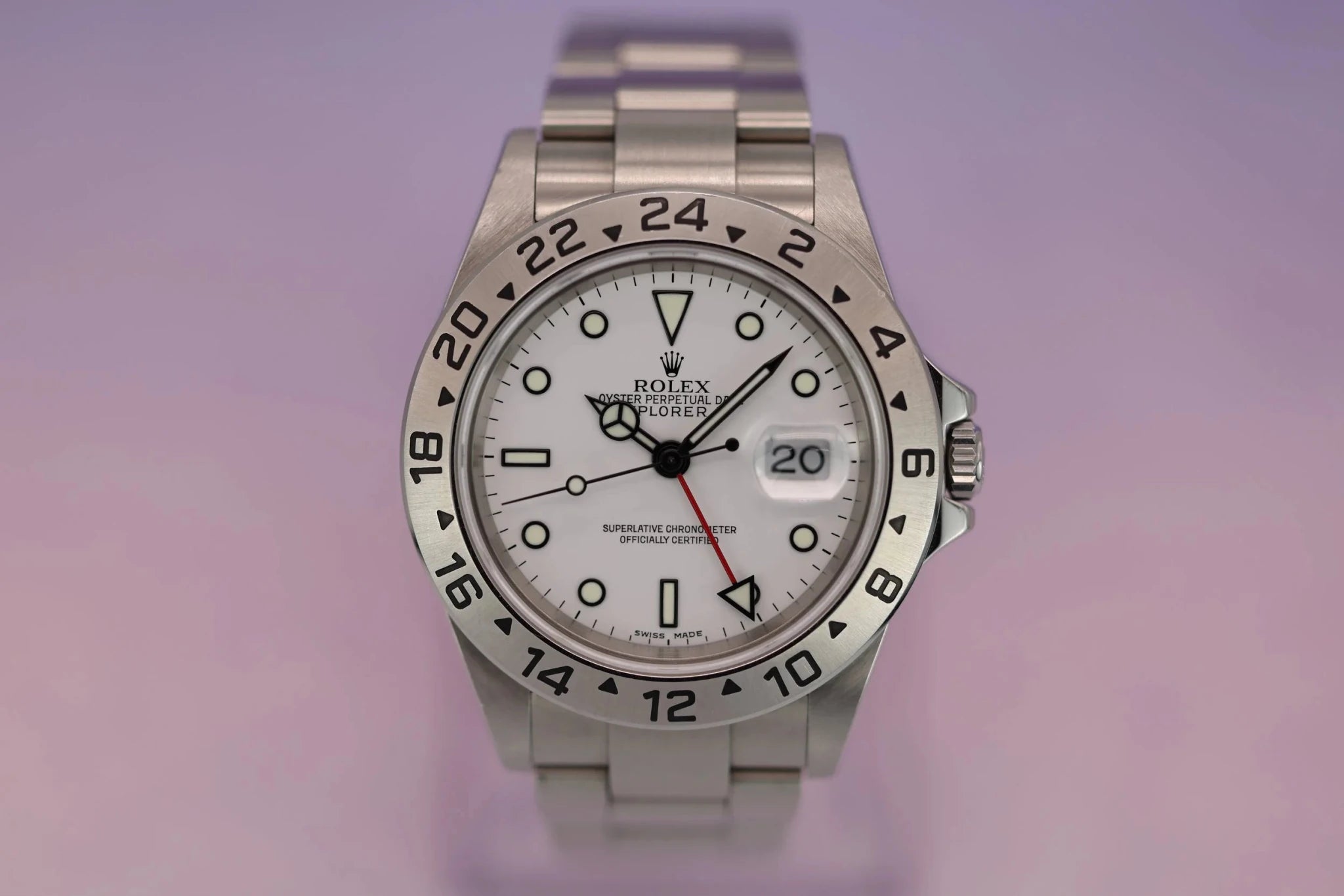 2005 Rolex Explorer II Ref. 16570 Polar | RSC Card - Sierra Time Co