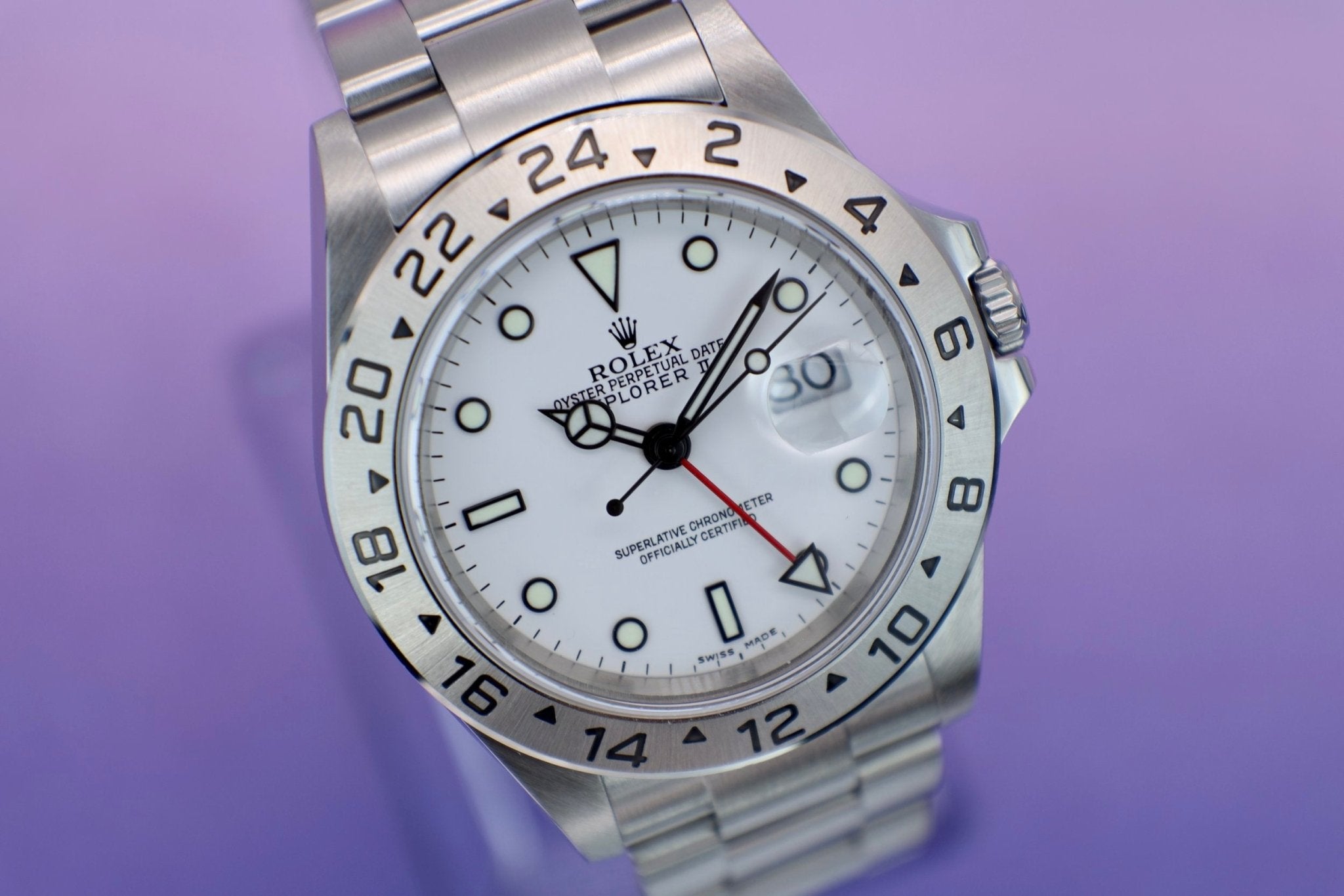2005 Rolex Explorer II Ref. 16570 Polar | Serviced | Full Set - Sierra Time Co