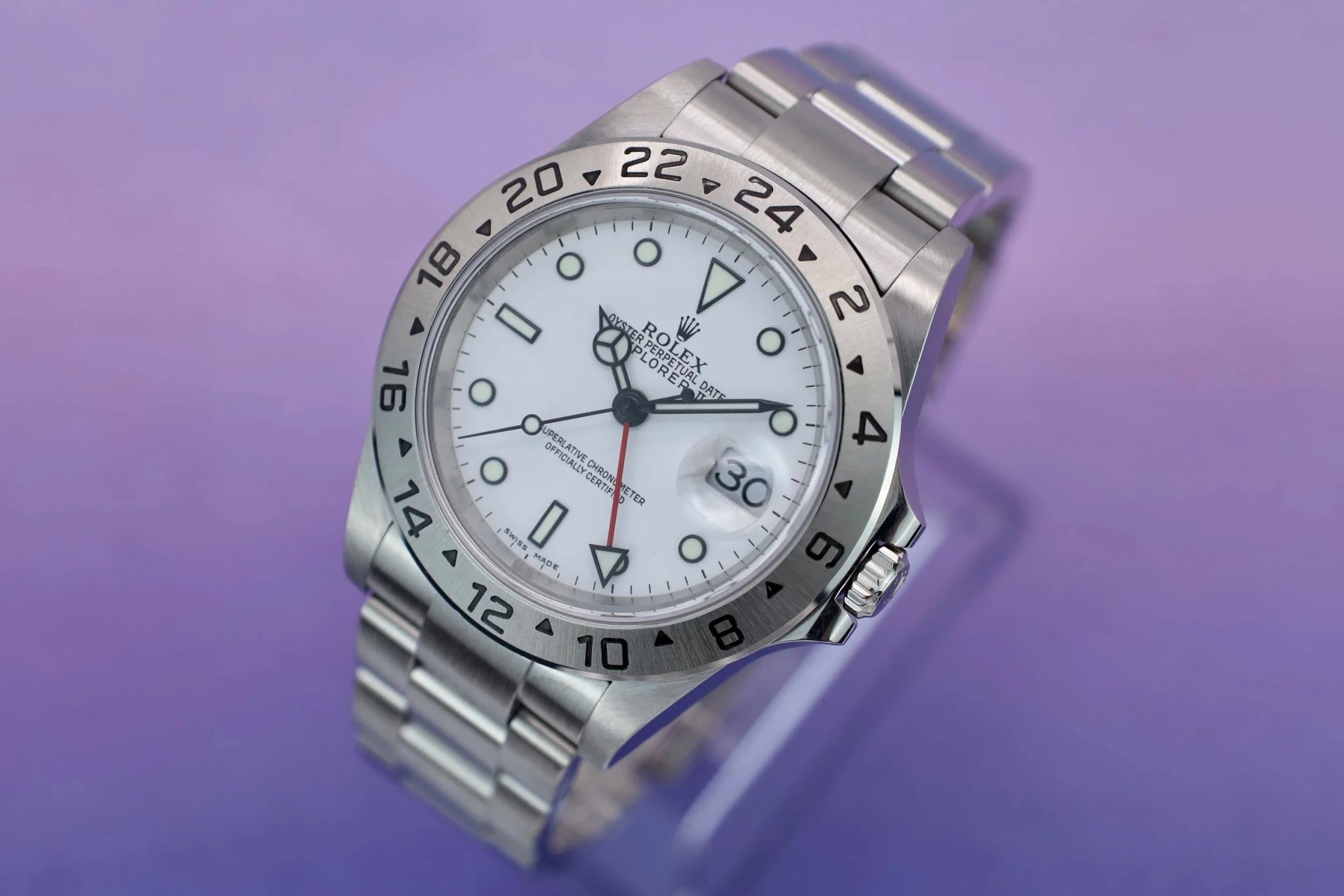 2005 Rolex Explorer II Ref. 16570 Polar | Serviced | Full Set - Sierra Time Co