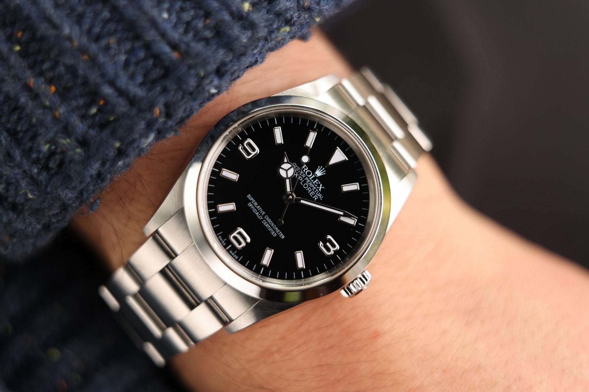 2005 Rolex Explorer Ref. 114270 | Mint | Box and Papers - Sierra Time Co