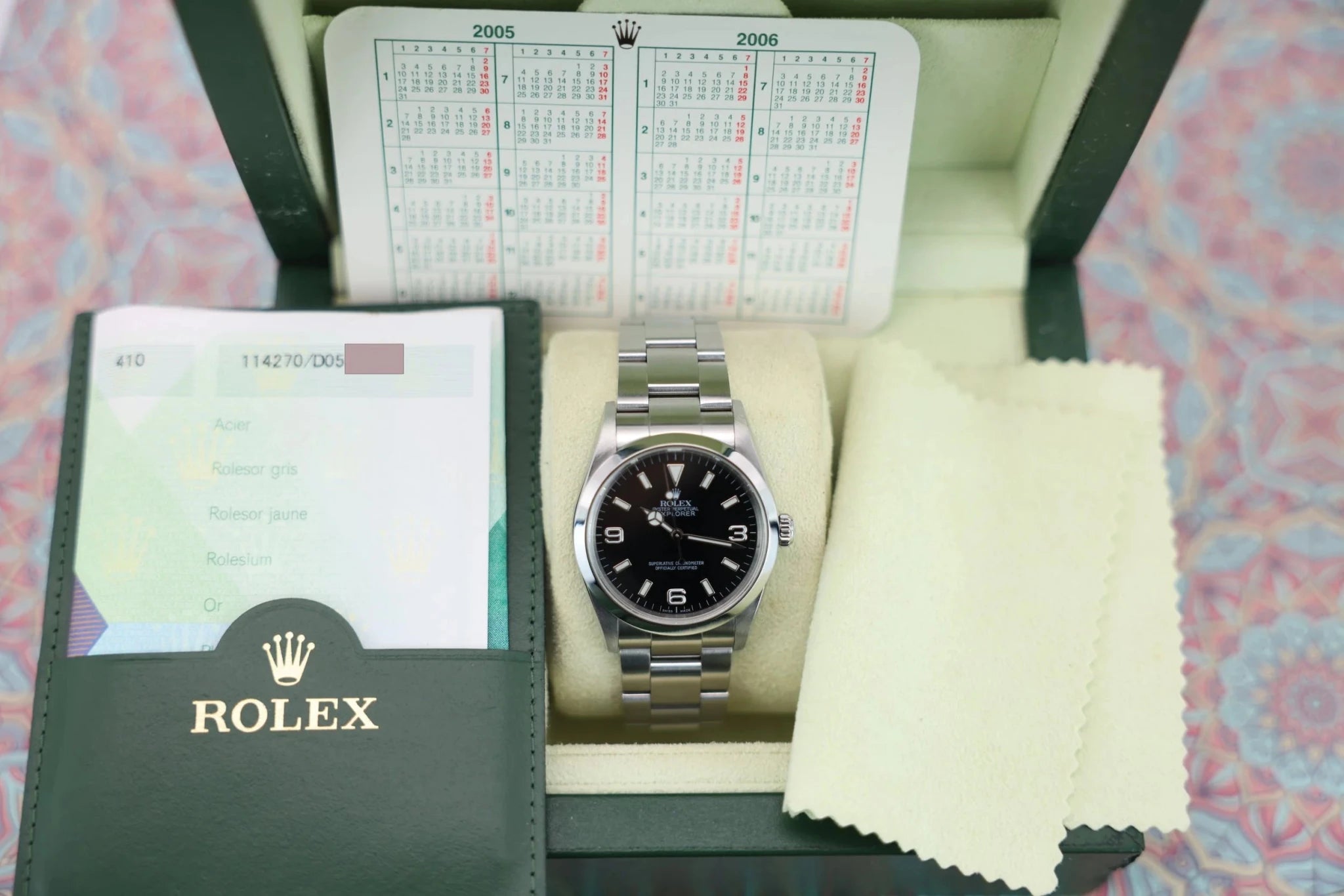 2005 Rolex Explorer Ref. 114270 | Mint | Box and Papers - Sierra Time Co