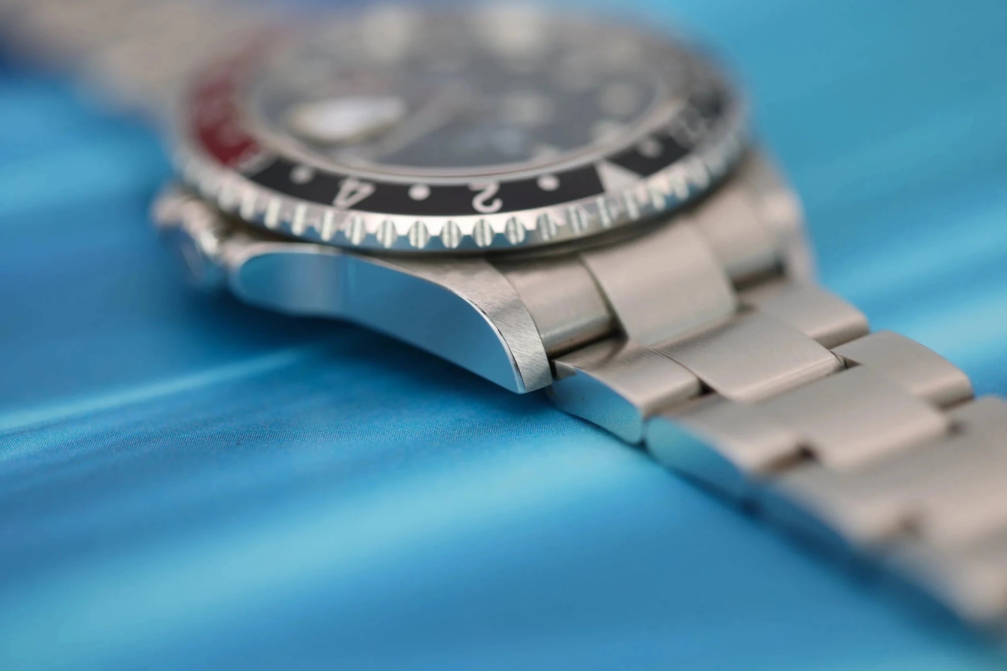 2005 Rolex GMT Master II Ref. 16710 Coke | No-Holes Case | Box and Papers - Sierra Time Co