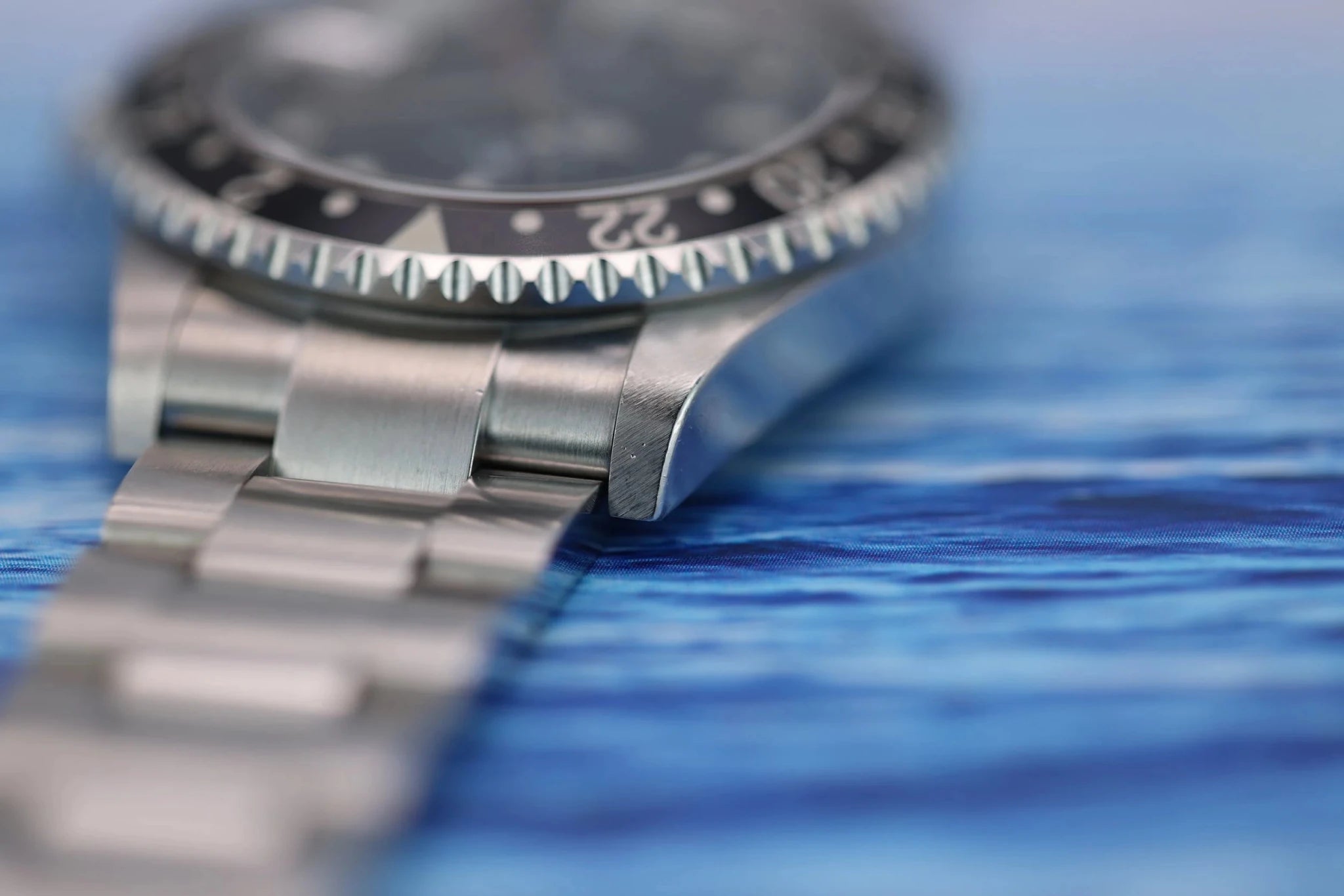 2005 Rolex GMT Master II Ref. 16710 | No-Holes Case | Box and Papers - Sierra Time Co