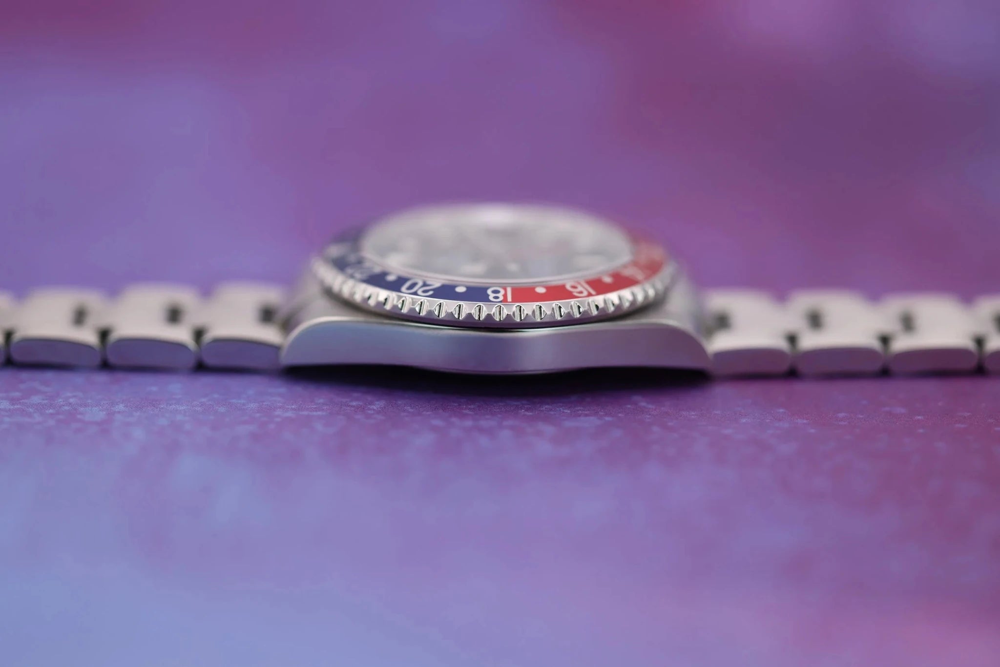 2005 Rolex GMT Master II Ref. 16710 Pepsi | No-Holes Case | Mint - Sierra Time Co