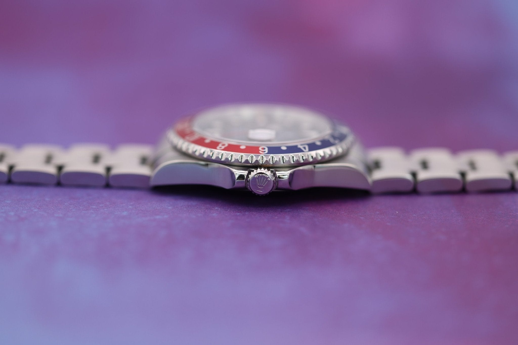2005 Rolex GMT Master II Ref. 16710 Pepsi | No-Holes Case | Mint - Sierra Time Co