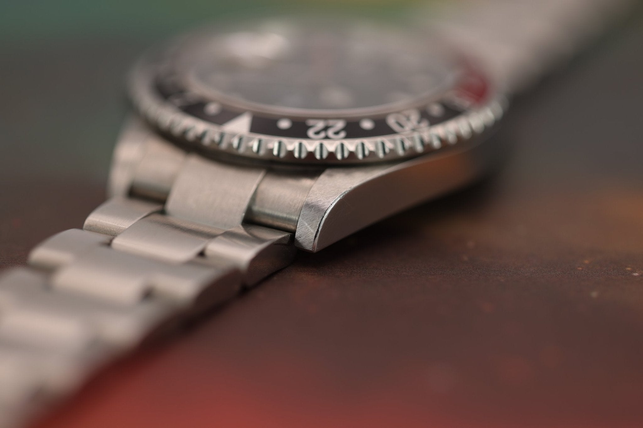 2005 Rolex GMT Master II Ref. 16710 | Unpolished | Papers - Sierra Time Co