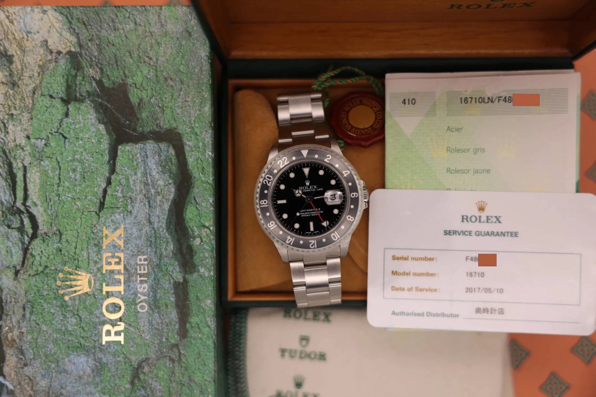 2005 Rolex GMT Master II Ref. 16710LN | Box and Papers - Sierra Time Co