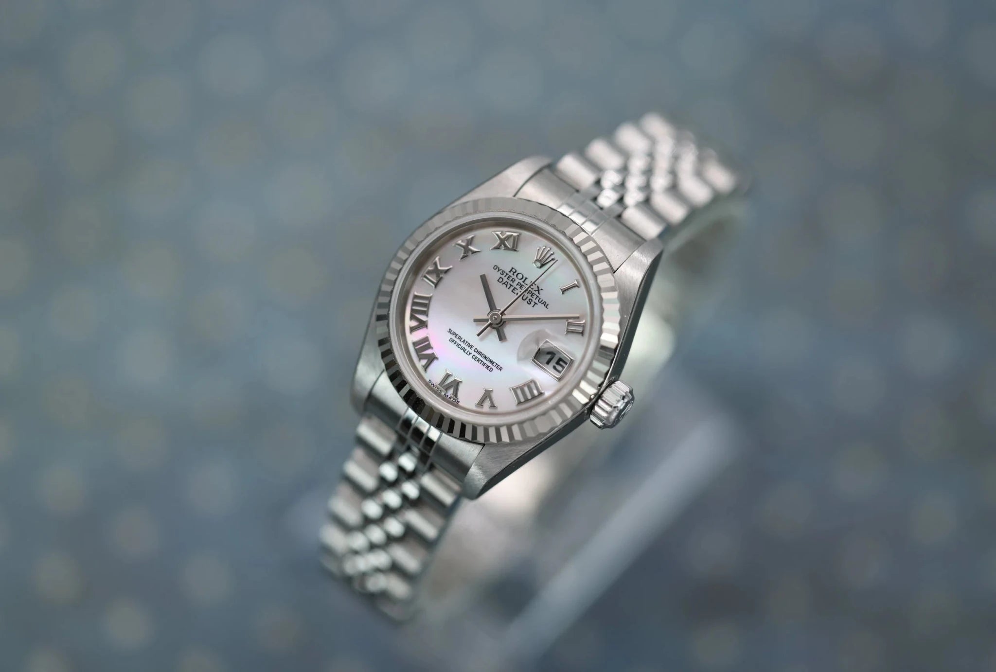 2005 Rolex Ladies Datejust Ref. 79174 | NOS Condition | MOP Dial | Box and Papers - Sierra Time Co