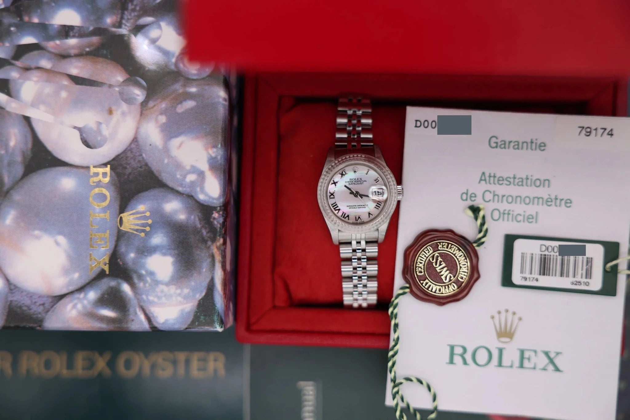 2005 Rolex Ladies Datejust Ref. 79174 | NOS Condition | MOP Dial | Box and Papers - Sierra Time Co