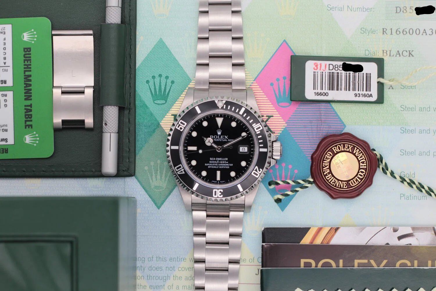 2005 Rolex Sea Dweller Ref. 16600 - Sierra Time Co