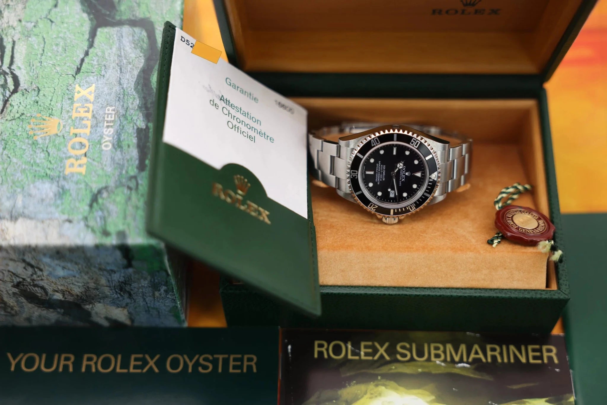 2005 Rolex Sea-Dweller Ref. 16600 | Box and Papers - Sierra Time Co