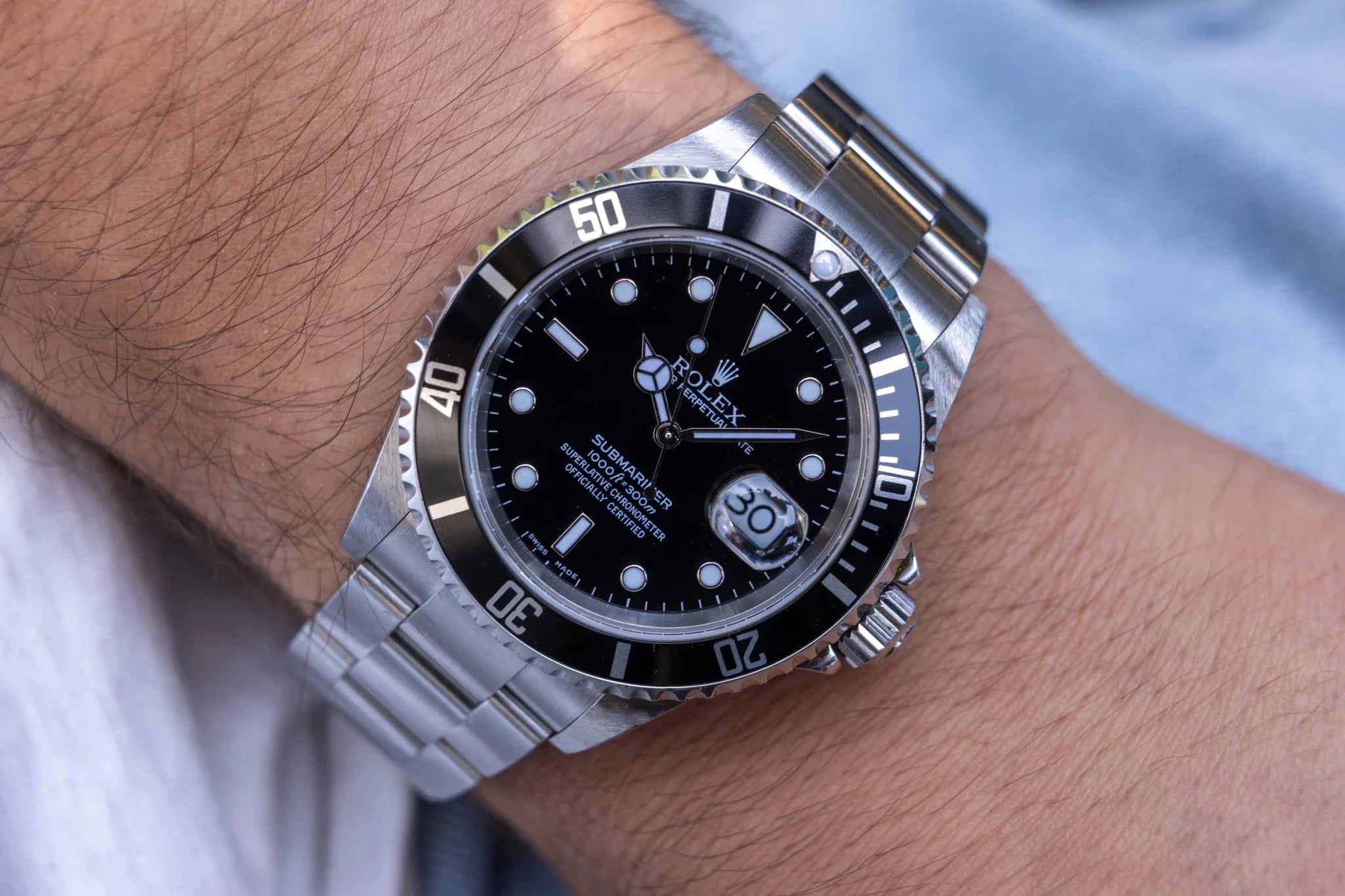 2005 Rolex Submariner Date Ref. 16610 | Box and Papers - Sierra Time Co