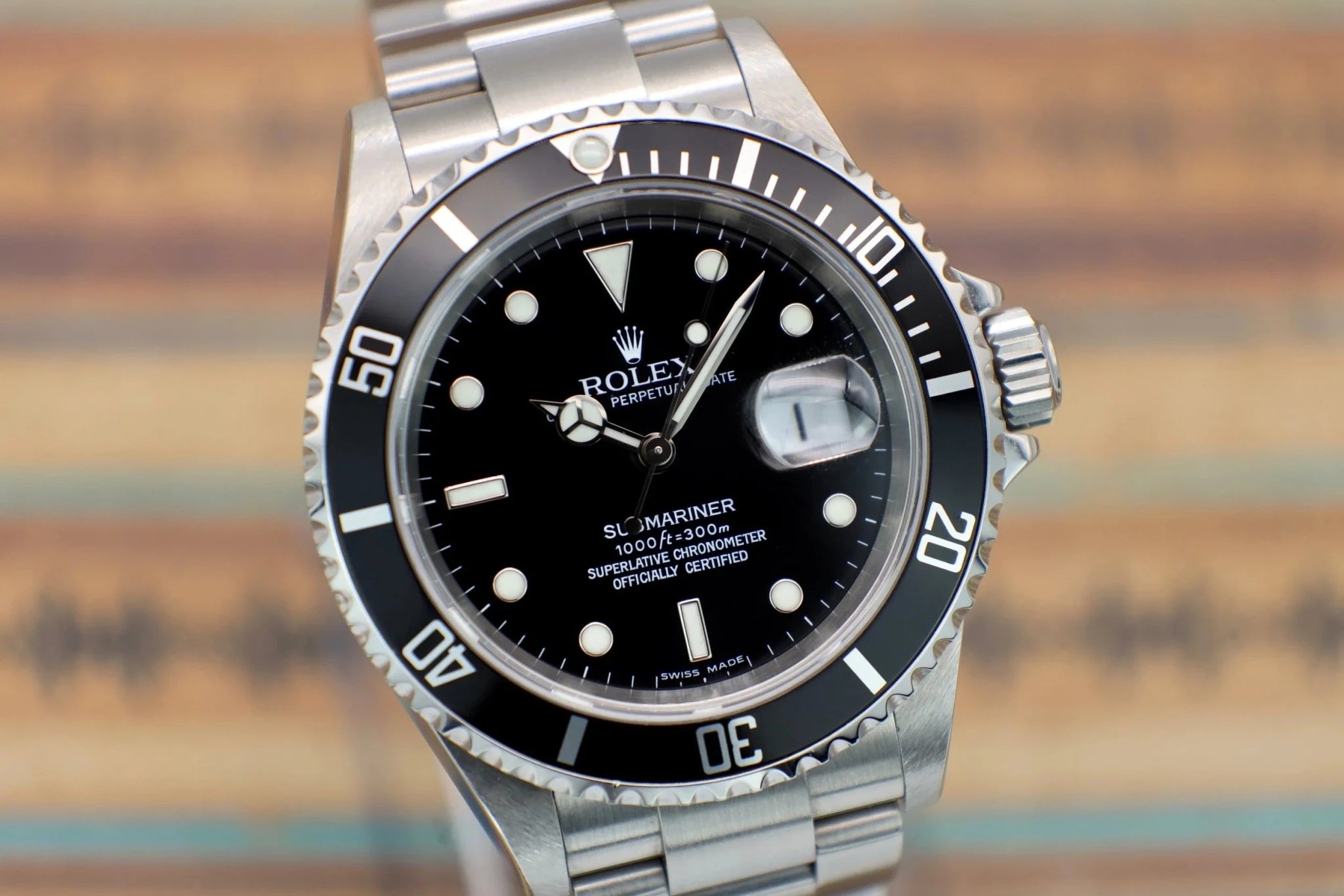2005 Rolex Submariner Date Ref. 16610 | Unpolished | Papers - Sierra Time Co