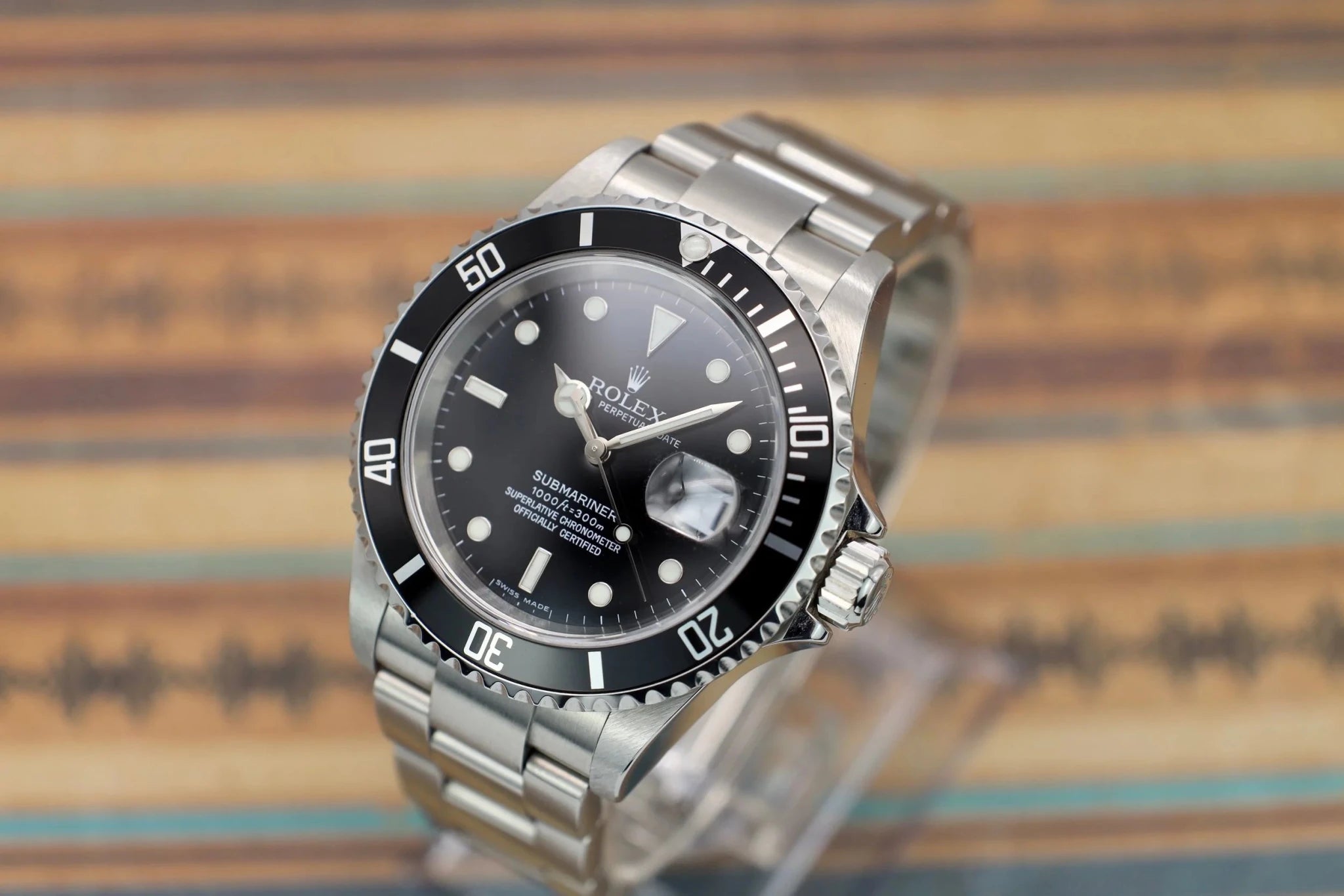 2005 Rolex Submariner Date Ref. 16610 | Unpolished | Papers - Sierra Time Co