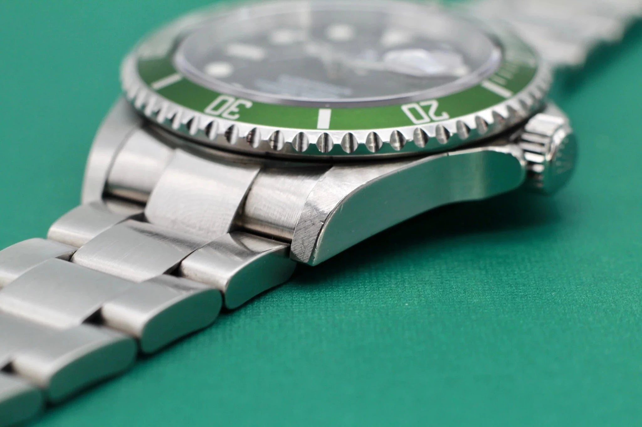 2005 Rolex Submariner Date Ref. 16610LV Kermit | 2021 Service - Sierra Time Co