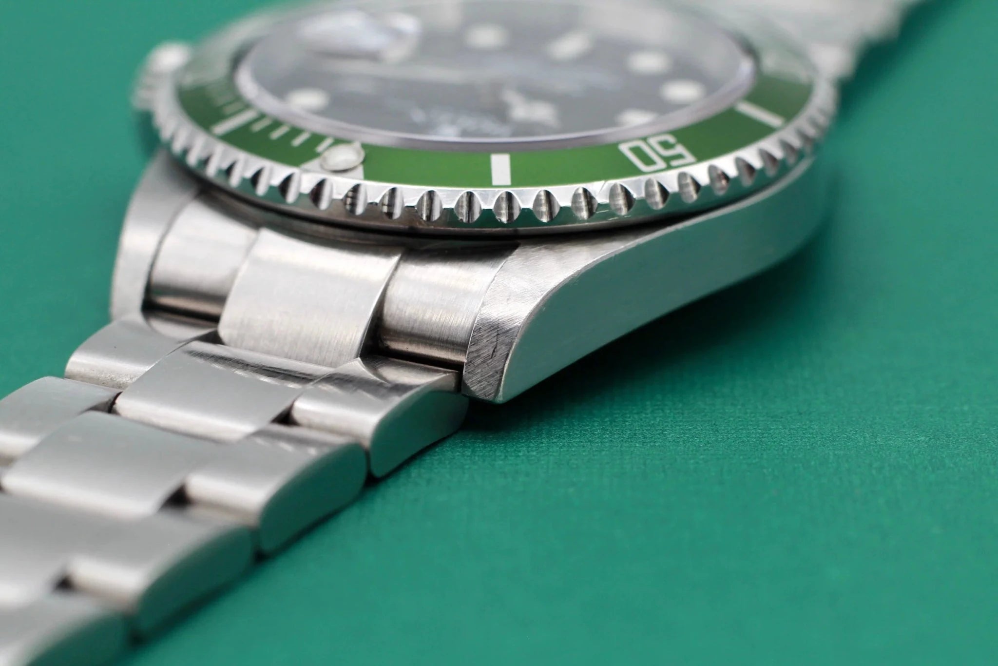 2005 Rolex Submariner Date Ref. 16610LV Kermit | 2021 Service - Sierra Time Co