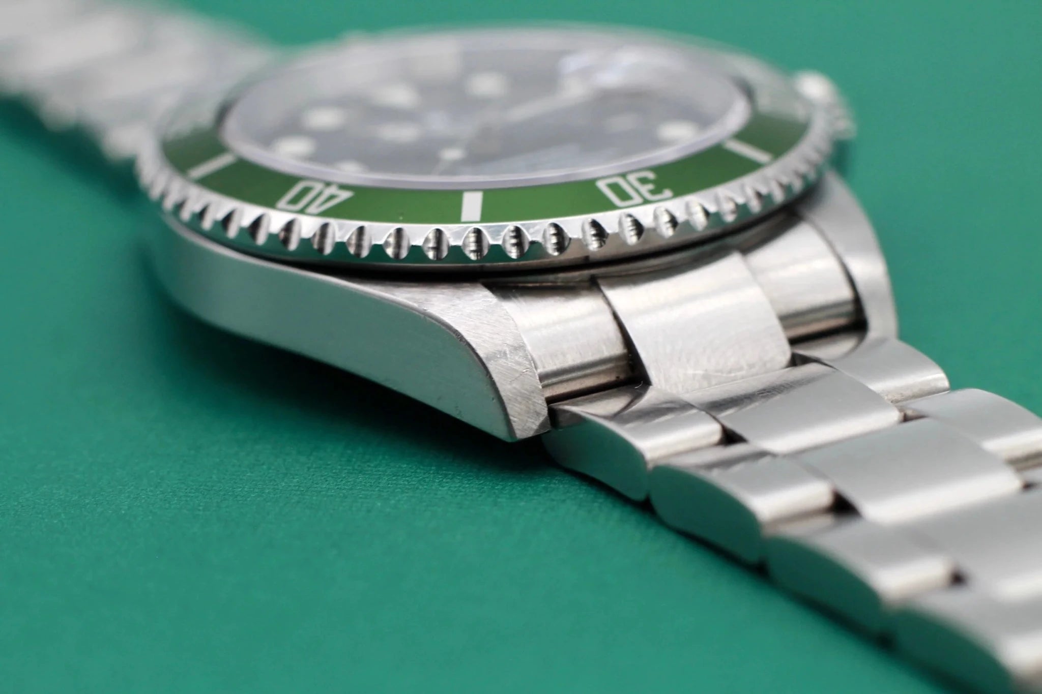 2005 Rolex Submariner Date Ref. 16610LV Kermit | 2021 Service - Sierra Time Co