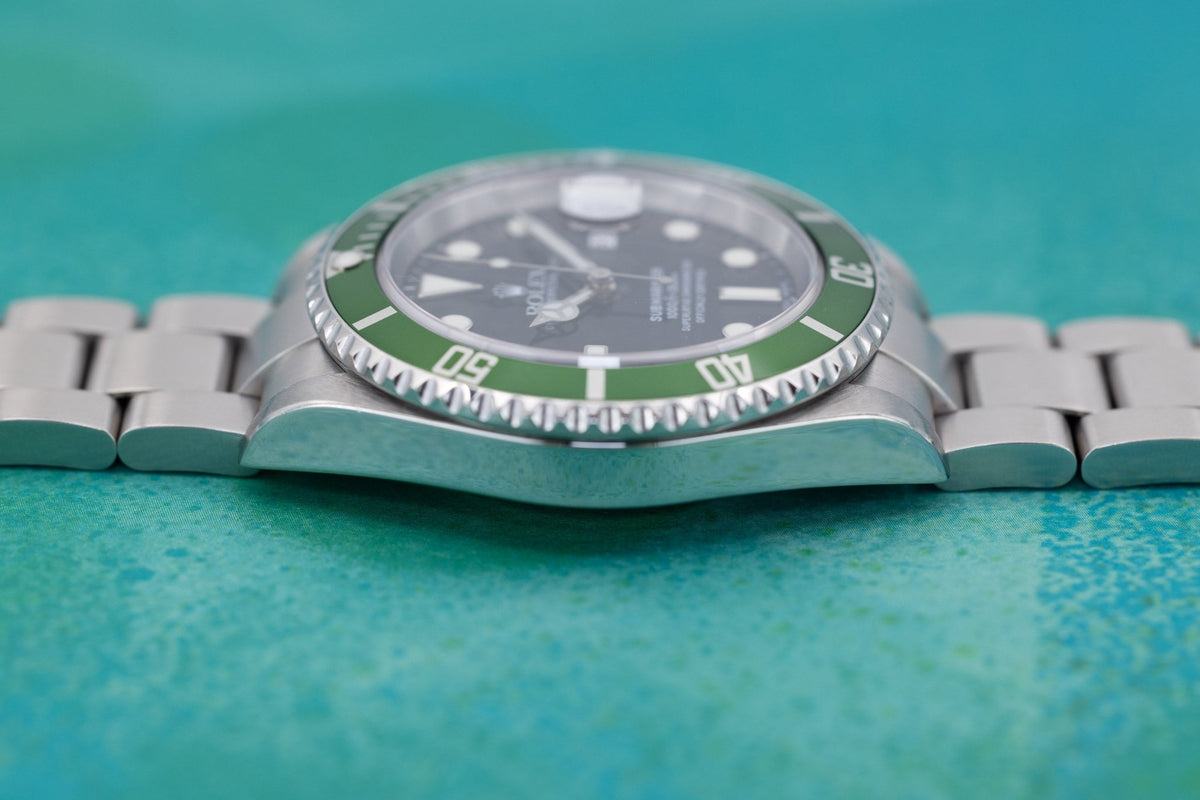 2005 Rolex Submariner Date Ref. 16610LV Kermit | Box and Papers - Sierra Time Co