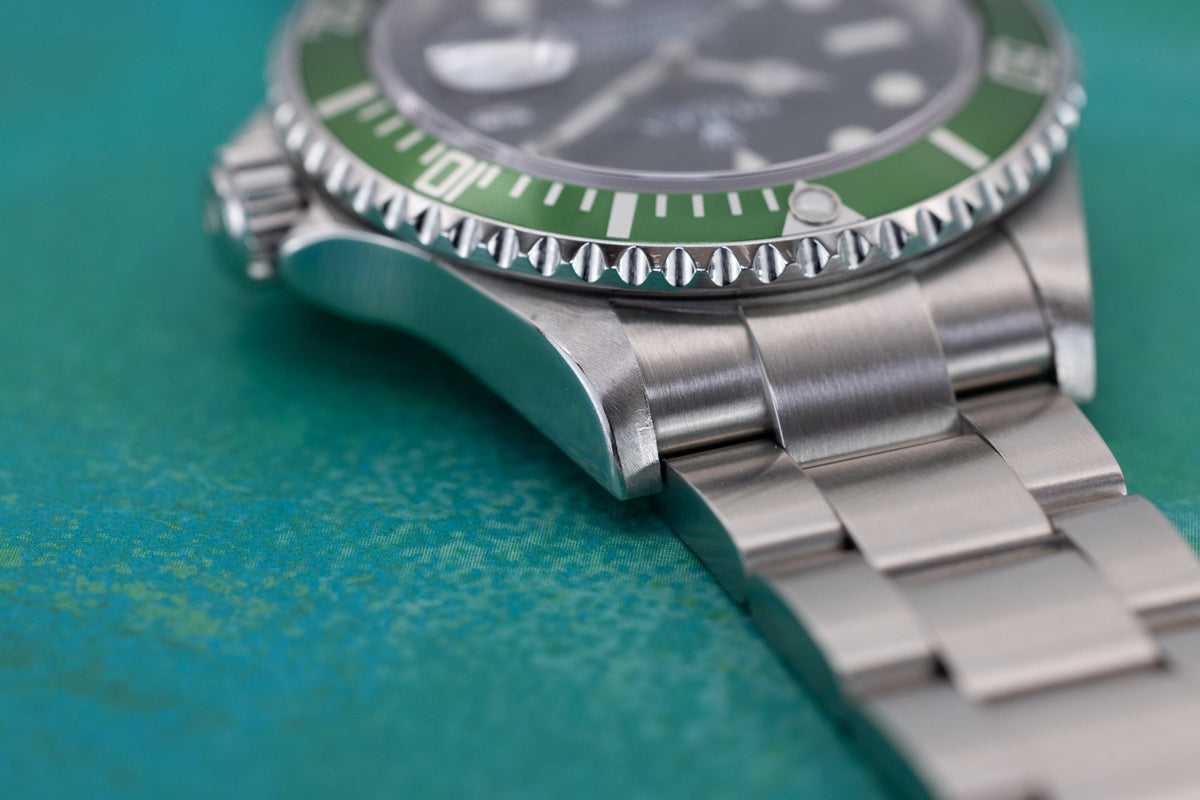 2005 Rolex Submariner Date Ref. 16610LV Kermit | Box and Papers - Sierra Time Co