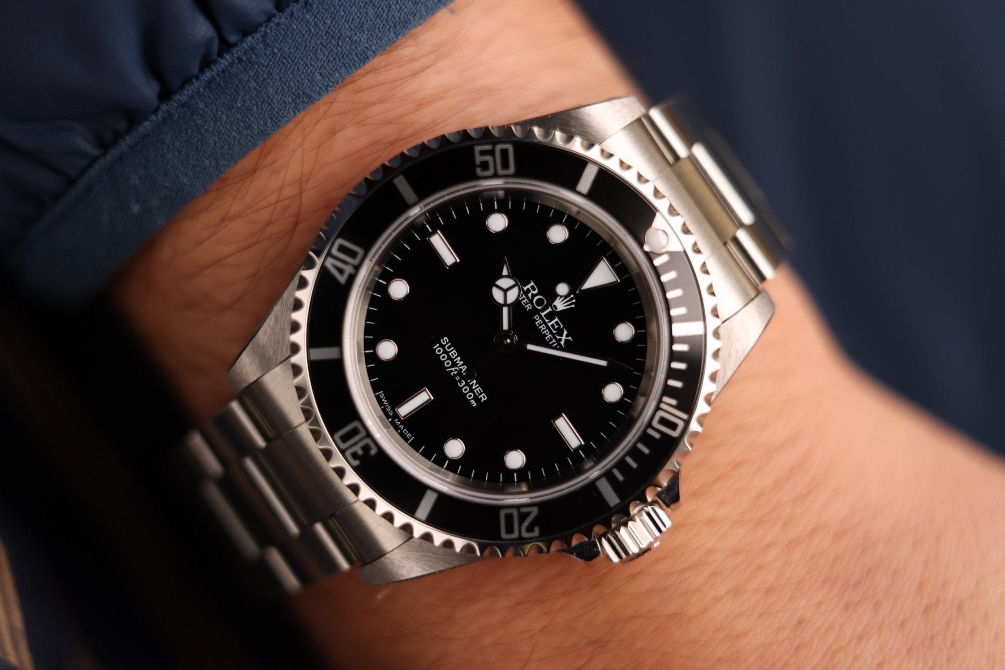 2005 Rolex Submariner Ref. 14060m | Stickered | New Old Stock - Sierra Time Co