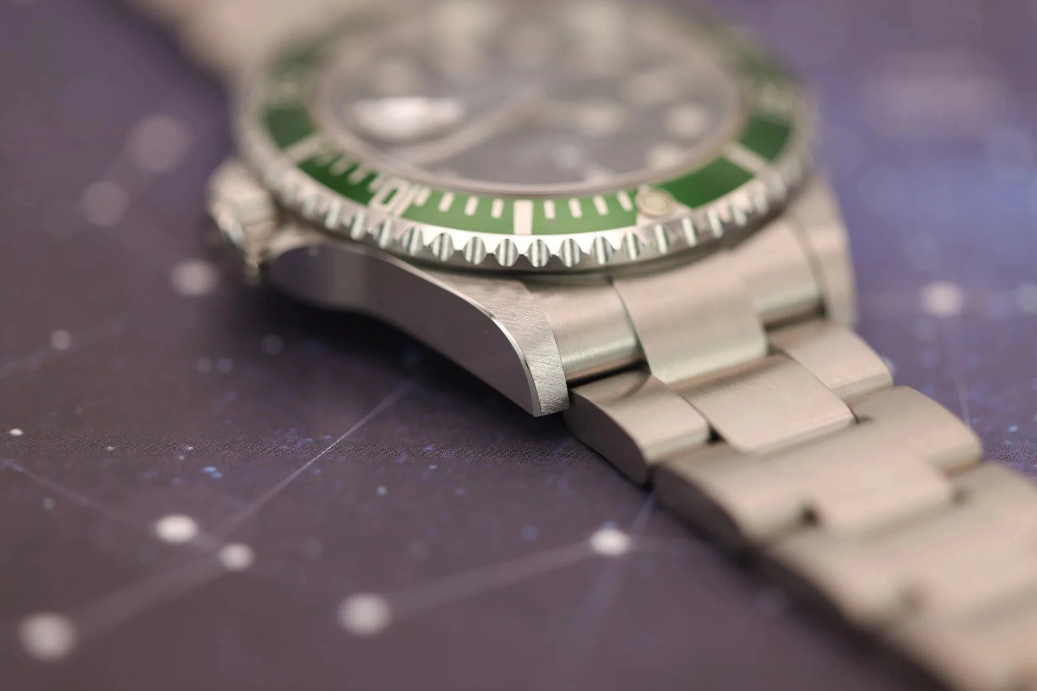 2005 Rolex Submariner Ref. 16610LV Kermit | Box and Papers - Sierra Time Co