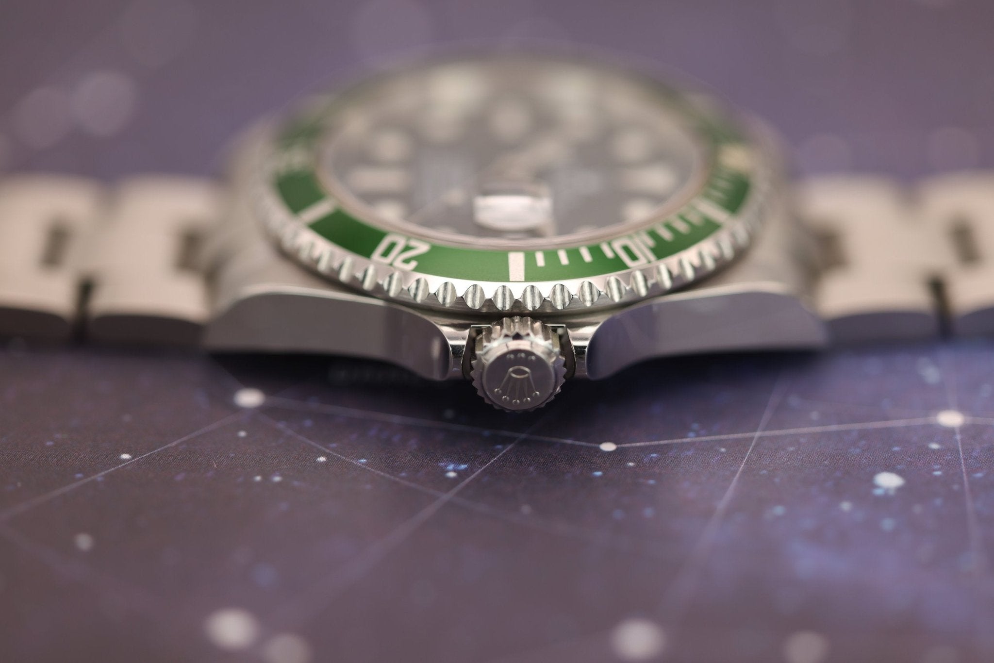 2005 Rolex Submariner Ref. 16610LV Kermit | Box and Papers - Sierra Time Co