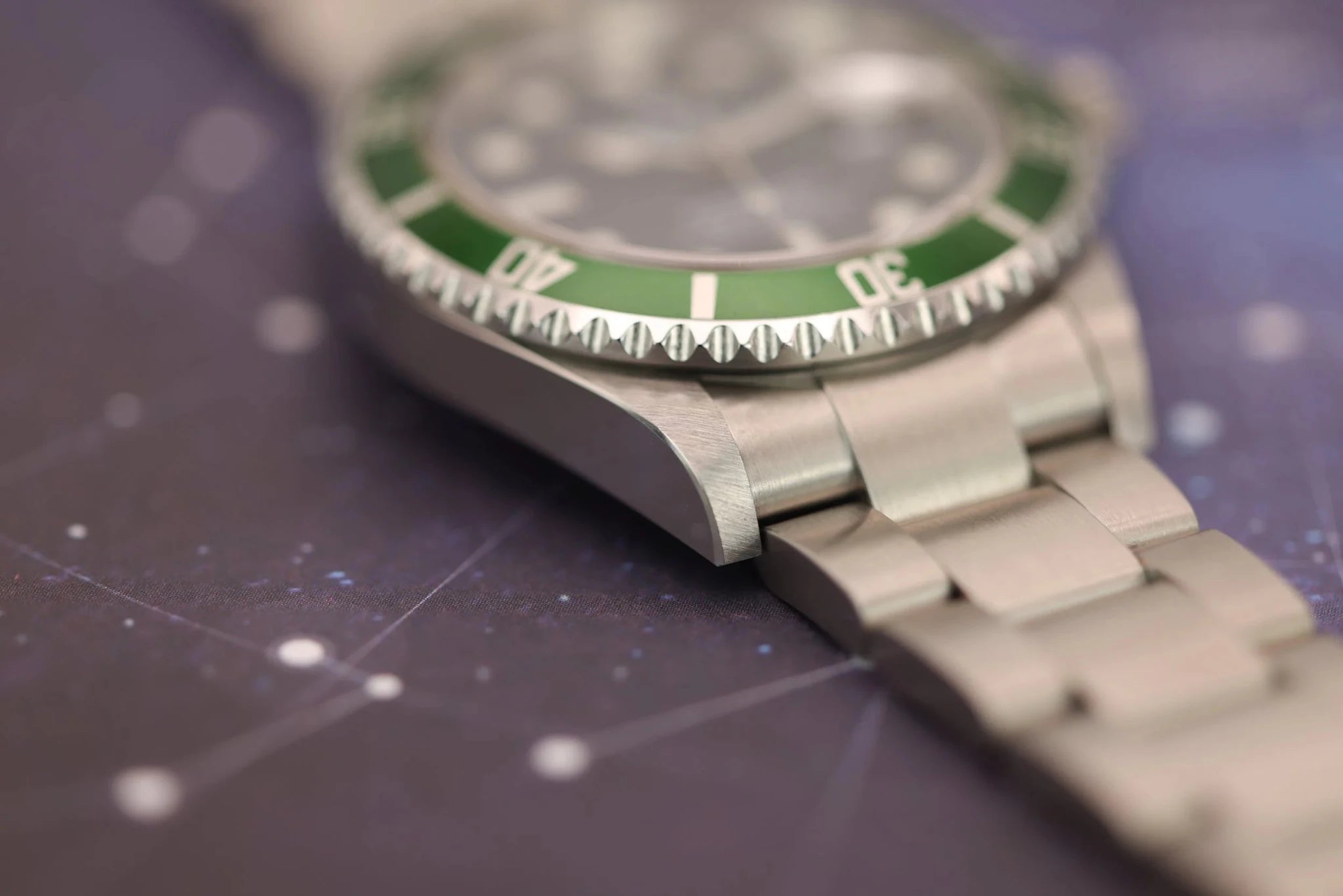 2005 Rolex Submariner Ref. 16610LV Kermit | Box and Papers - Sierra Time Co