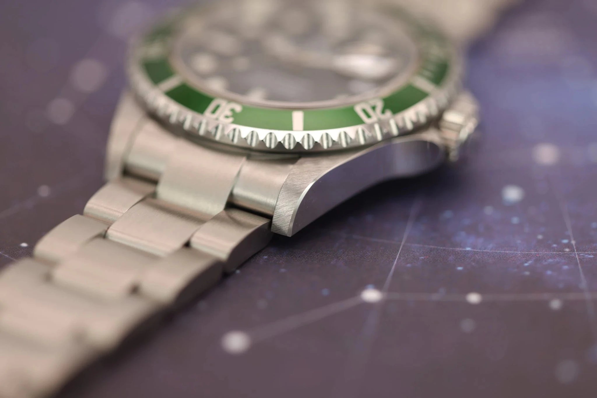 2005 Rolex Submariner Ref. 16610LV Kermit | Box and Papers - Sierra Time Co