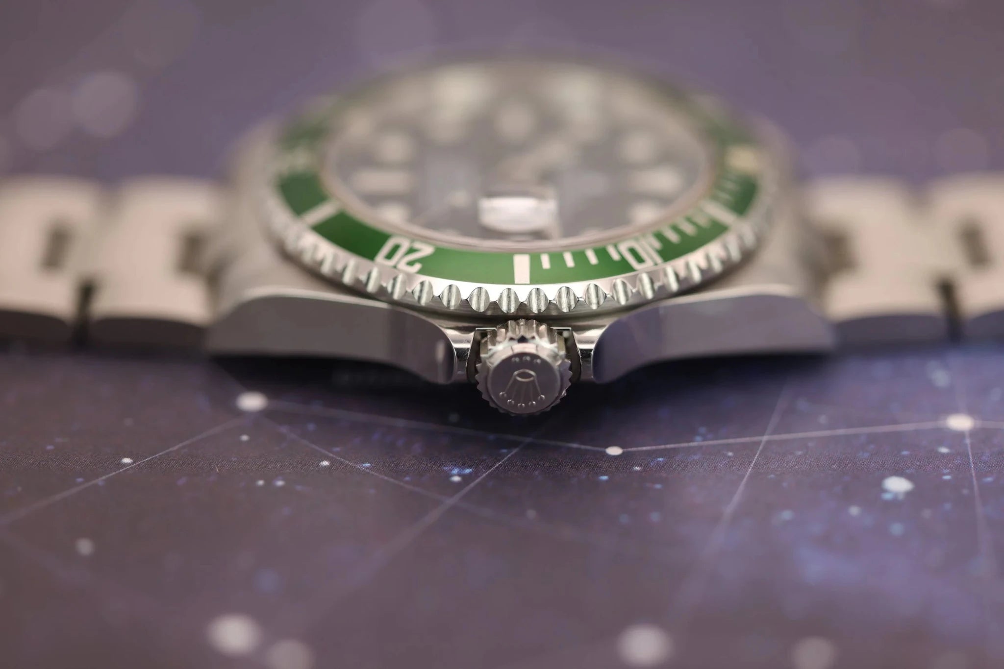 2005 Rolex Submariner Ref. 16610LV Kermit | Box and Papers - Sierra Time Co