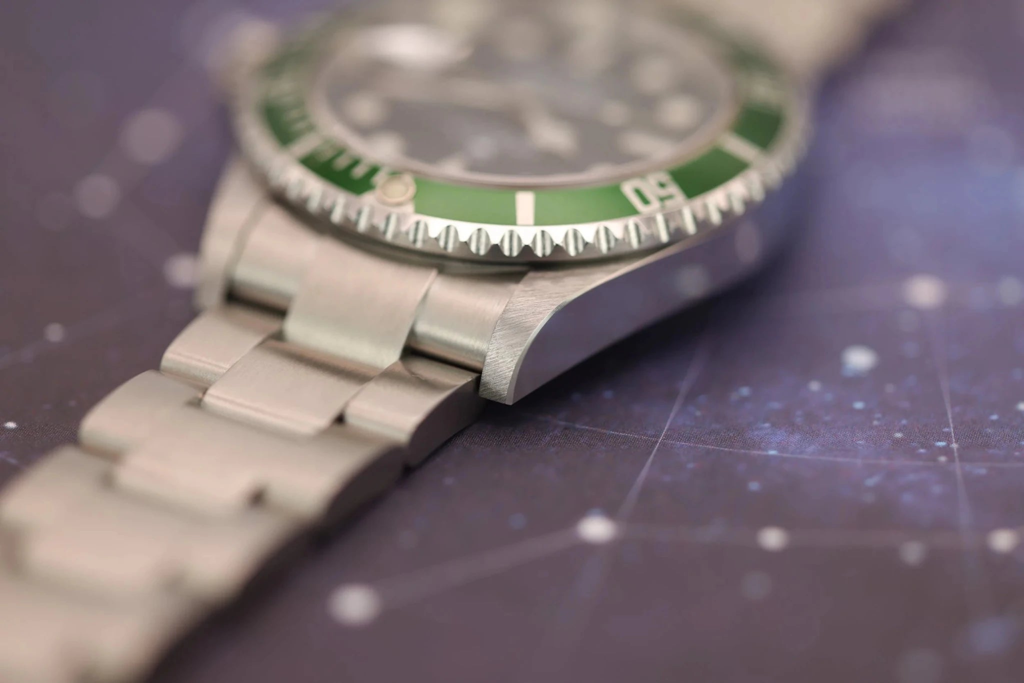 2005 Rolex Submariner Ref. 16610LV Kermit | Box and Papers - Sierra Time Co
