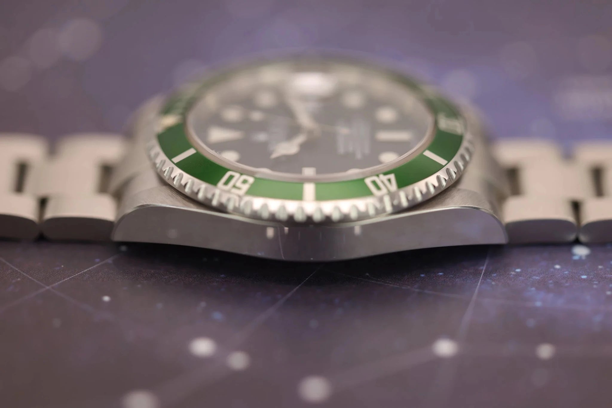 2005 Rolex Submariner Ref. 16610LV Kermit | Box and Papers - Sierra Time Co
