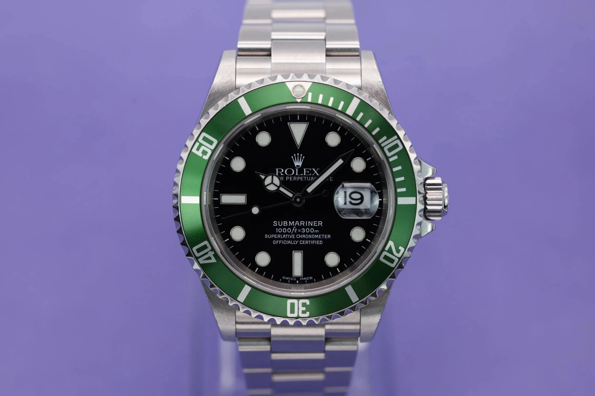 2005 Rolex Submariner Ref. 16610LV | Kermit | Excellent Condition - Sierra Time Co