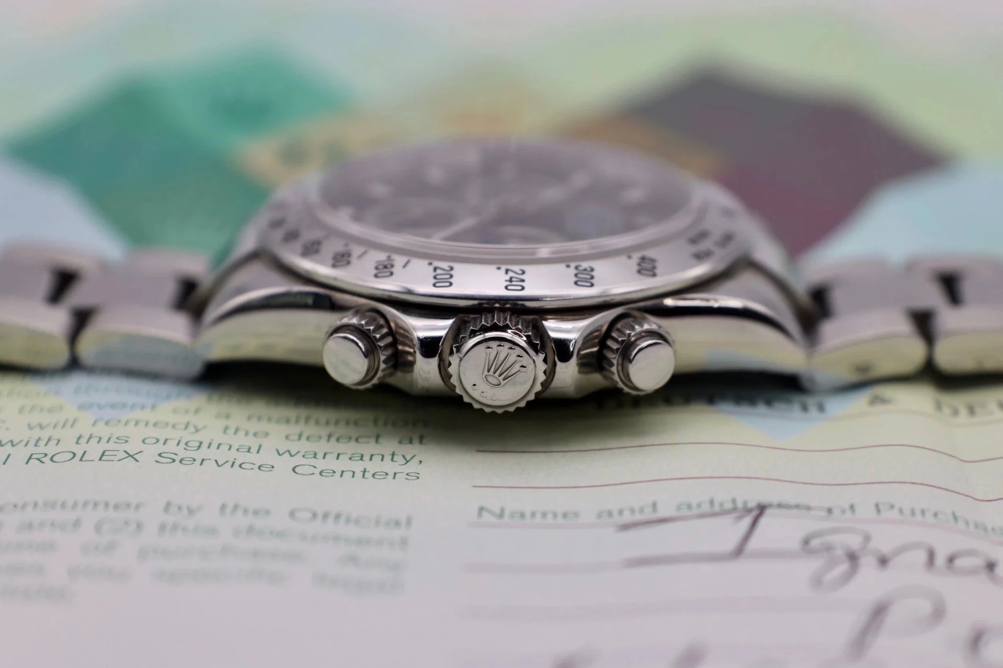 2006 Rolex Daytona Ref. 116520 | Box and Papers - Sierra Time Co