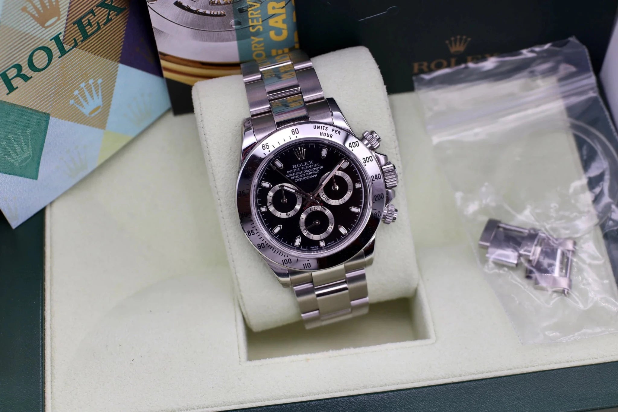 2006 Rolex Daytona Ref. 116520 | Box and Papers - Sierra Time Co