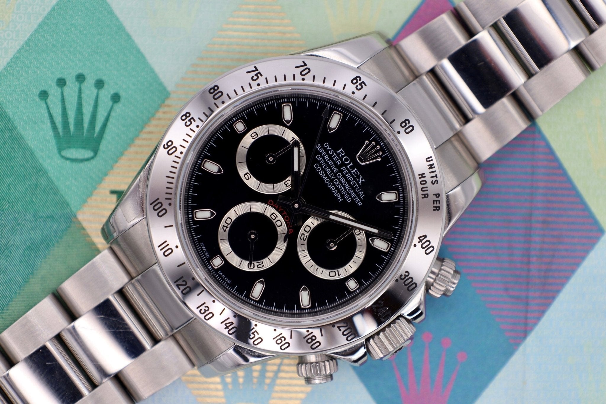 2006 Rolex Daytona Ref. 116520 | Box and Papers - Sierra Time Co