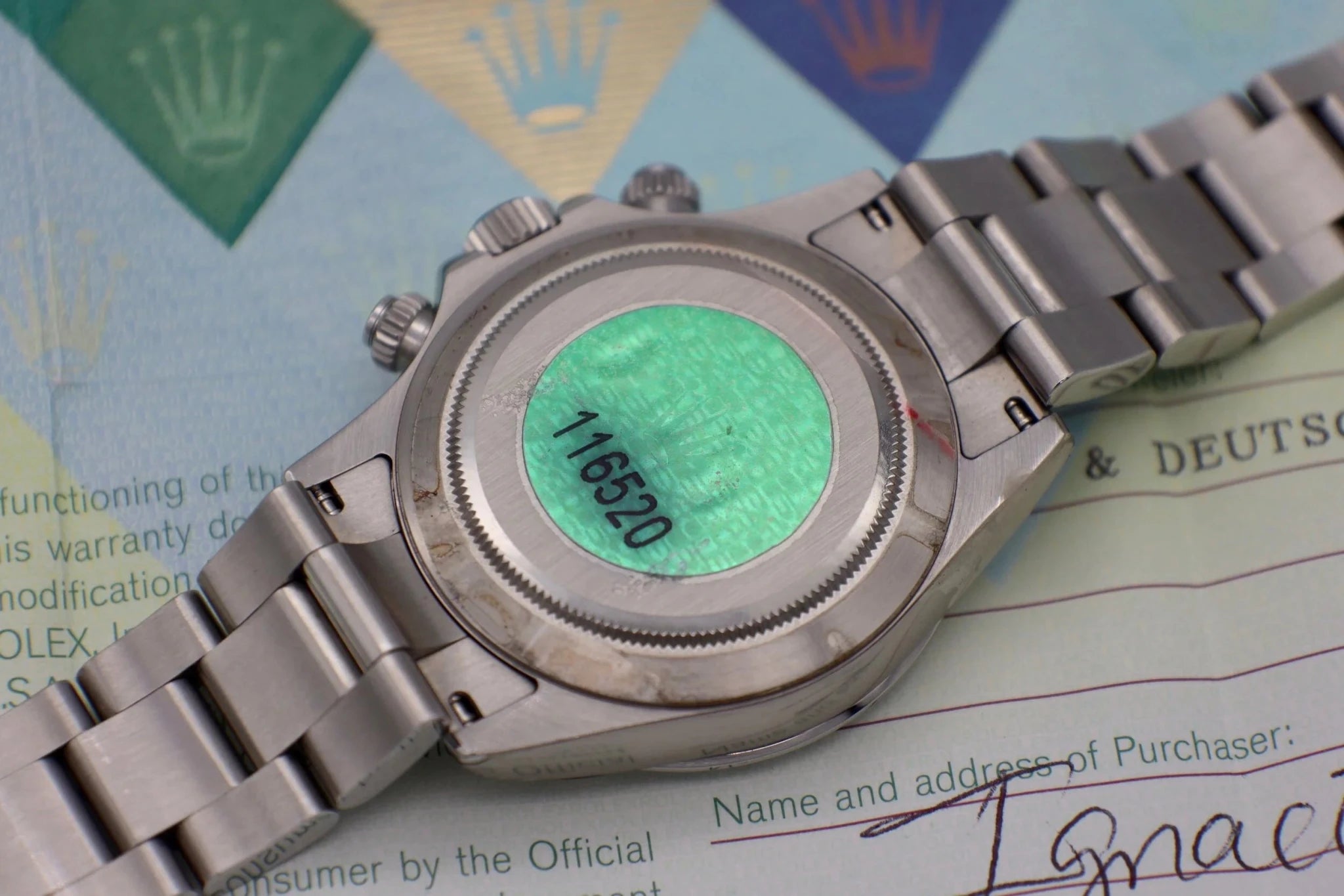 2006 Rolex Daytona Ref. 116520 | Box and Papers - Sierra Time Co