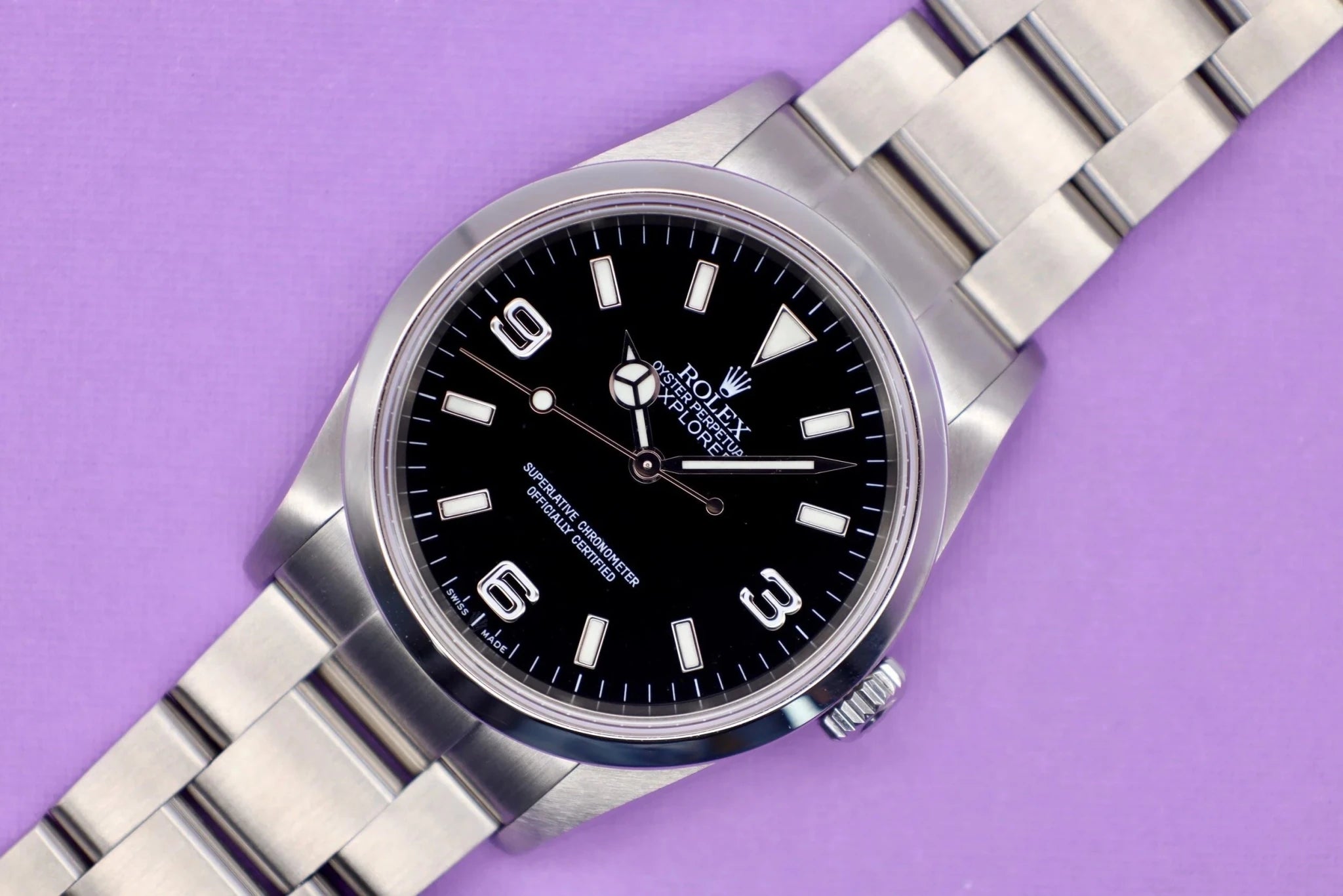 2006 Rolex Explorer I Ref. 114270 - Sierra Time Co