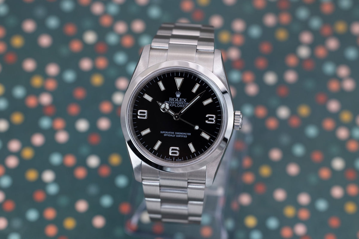 2006 Rolex Explorer I Ref. 114270 Box and Papers - Sierra Time Co