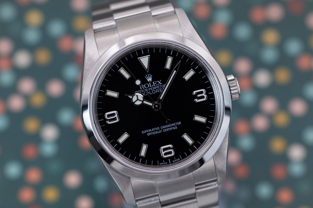 2006 Rolex Explorer I Ref. 114270 Box and Papers - Sierra Time Co