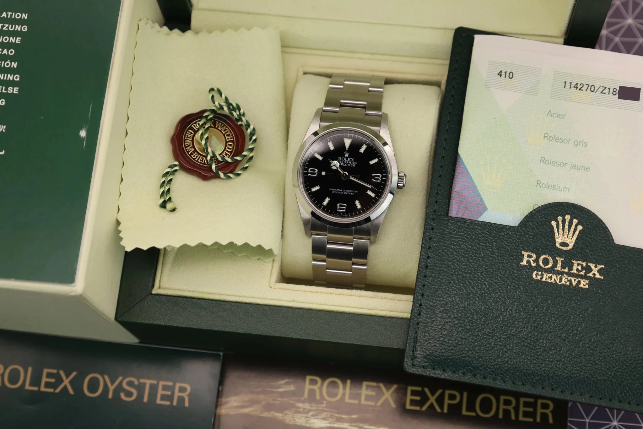 2006 Rolex Explorer I Ref. 114270 | Box and Papers | Like New Condition - Sierra Time Co