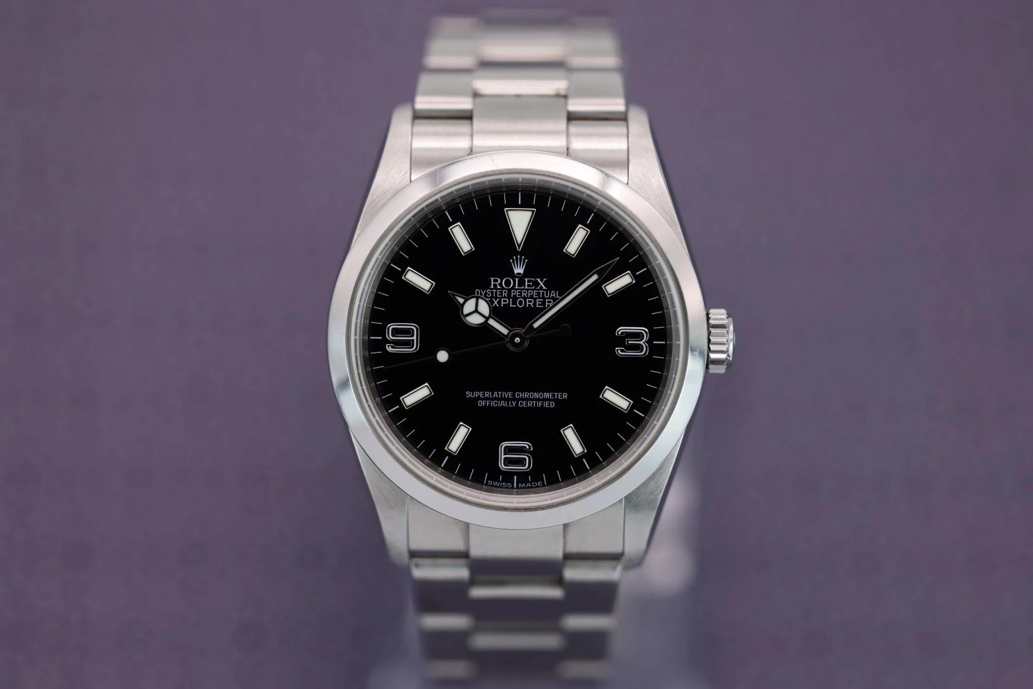 2006 Rolex Explorer I Ref. 114270 | Engraved Rehaut - Sierra Time Co