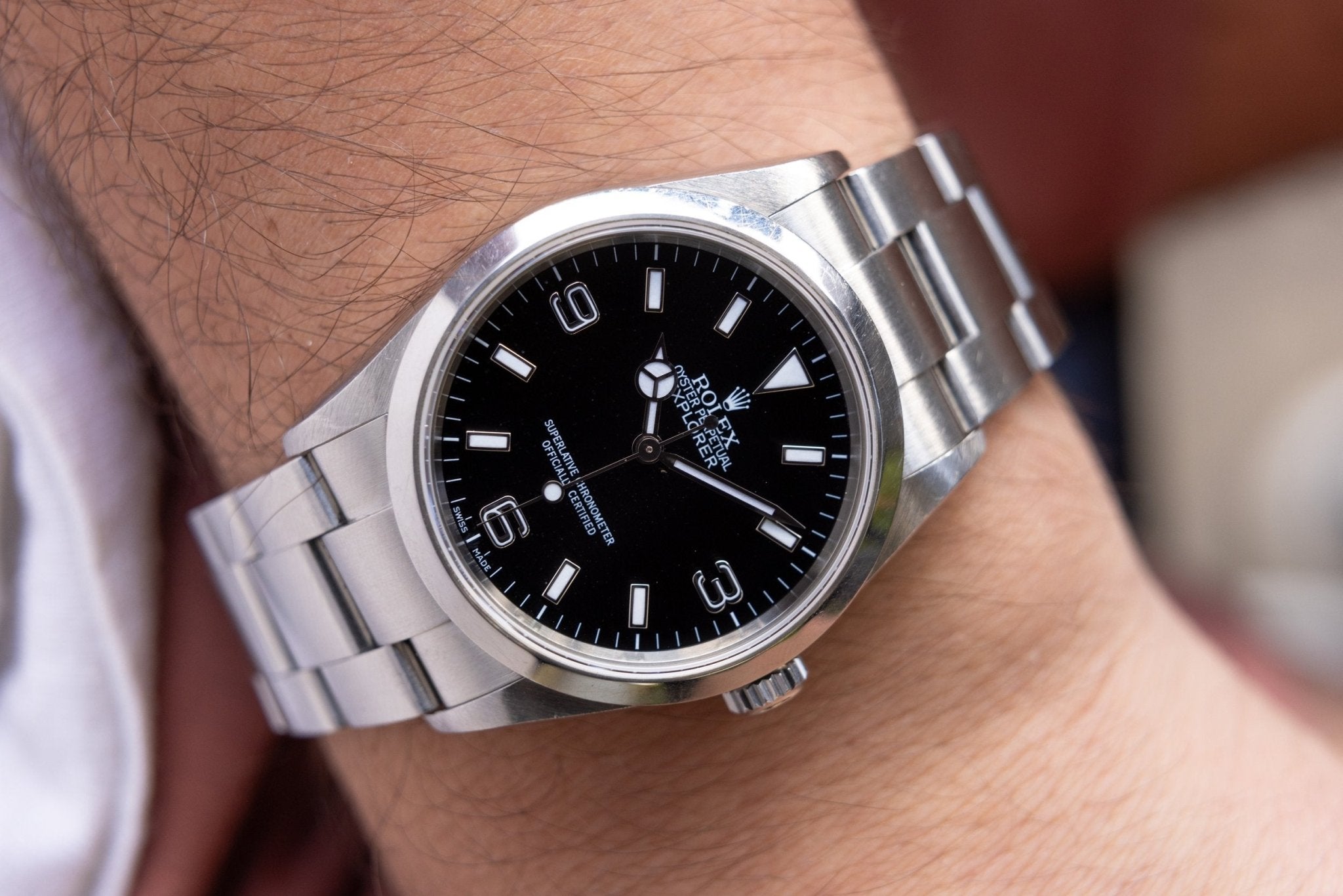 2006 Rolex Explorer I Ref. 114270 | Full Set - Sierra Time Co