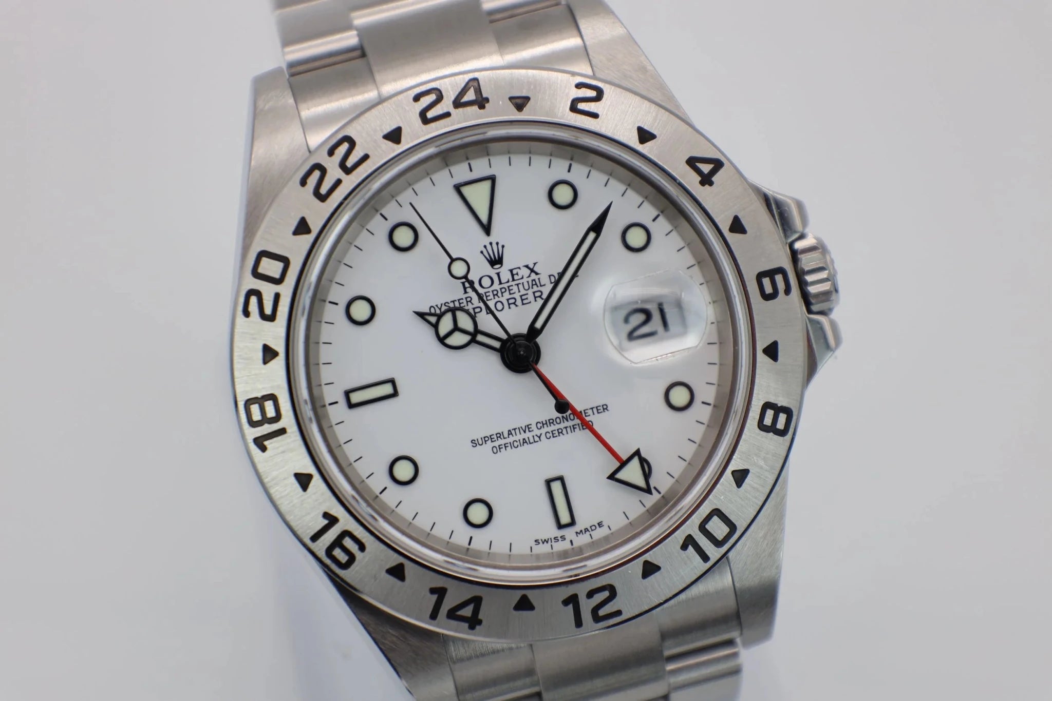 2006 Rolex Explorer II Ref. 16570 Polar | Papers - Sierra Time Co