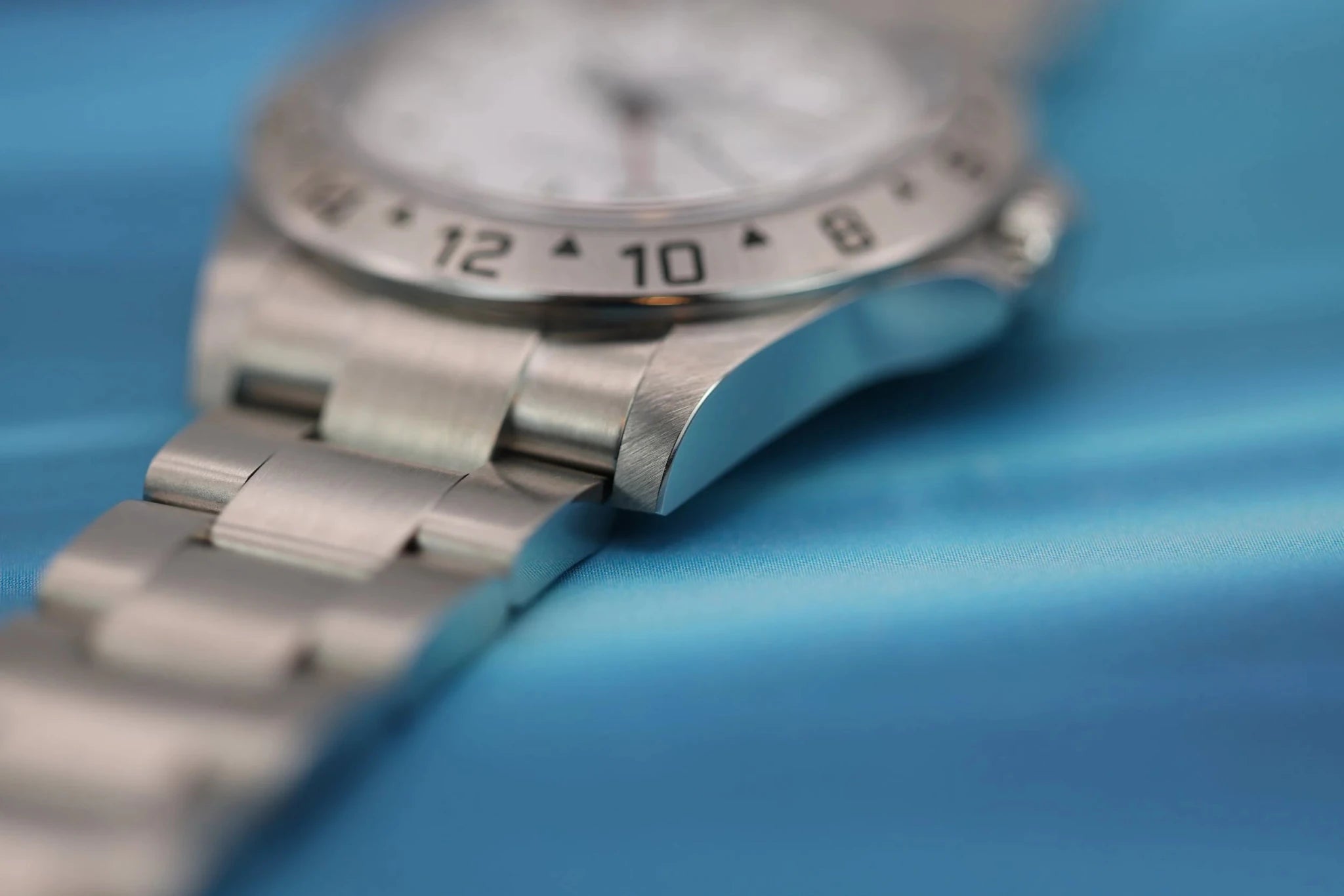 2006 Rolex Explorer II Ref. 167570 Polar | No-Holes Case - Sierra Time Co