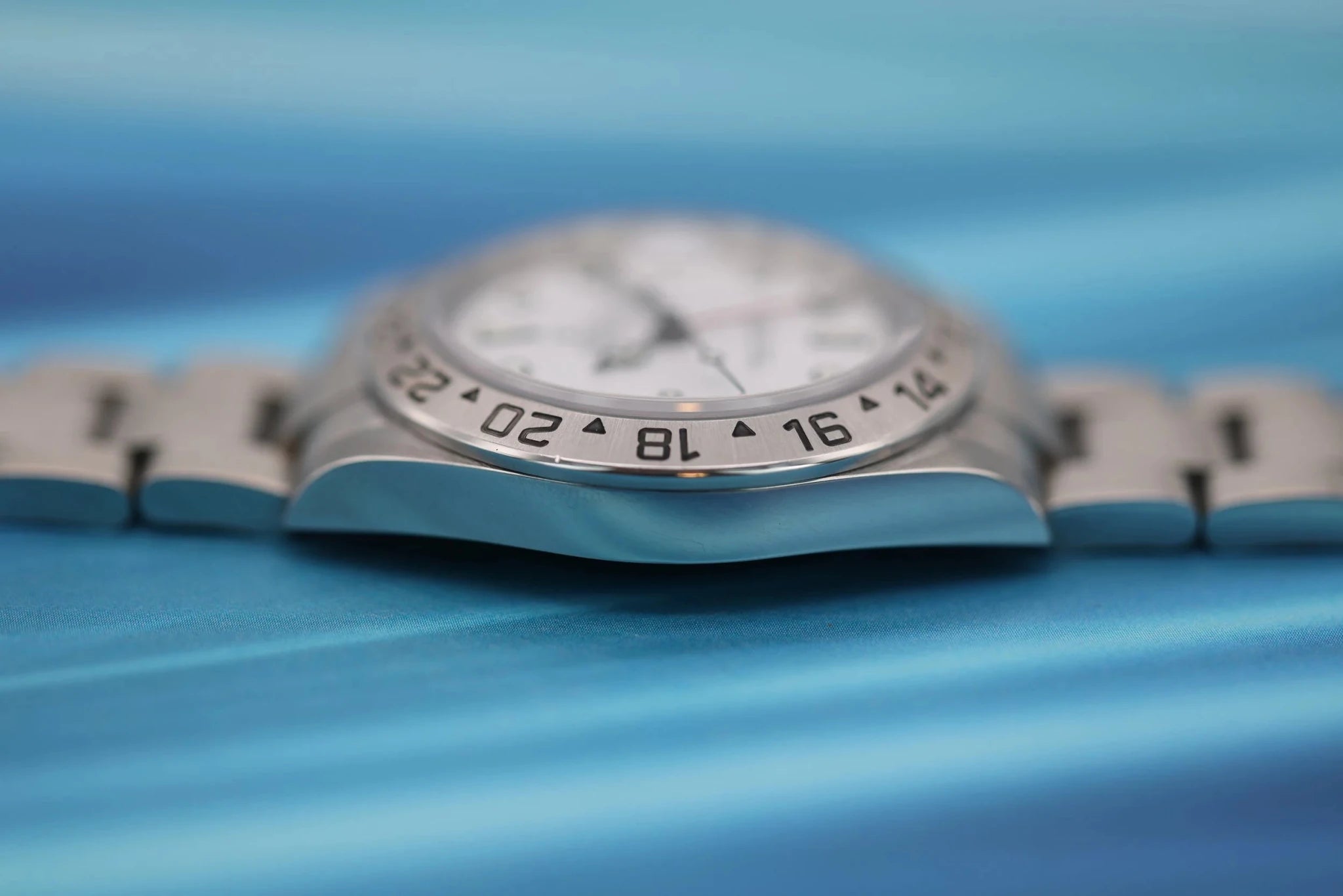 2006 Rolex Explorer II Ref. 167570 Polar | No-Holes Case - Sierra Time Co
