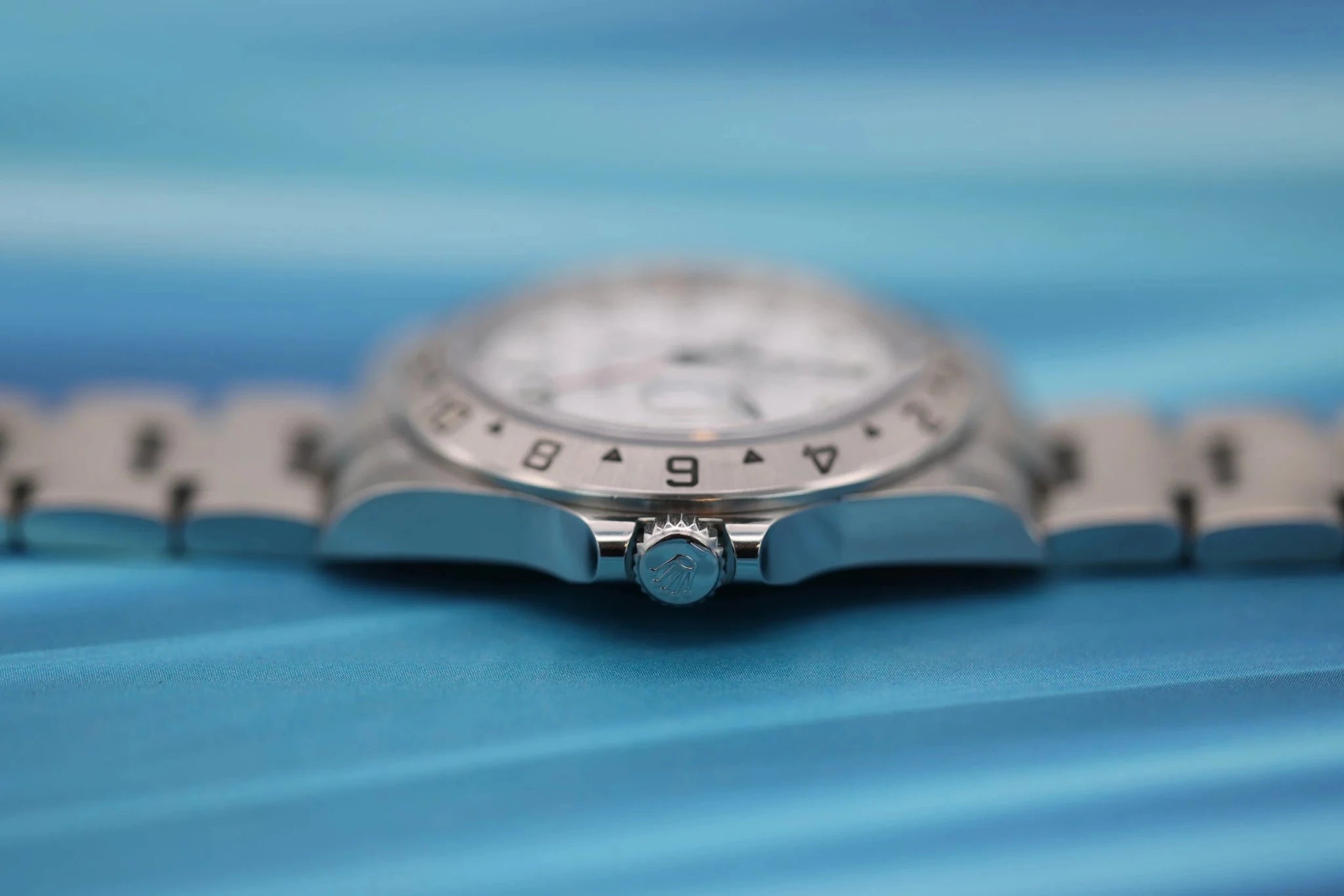 2006 Rolex Explorer II Ref. 167570 Polar | No-Holes Case - Sierra Time Co