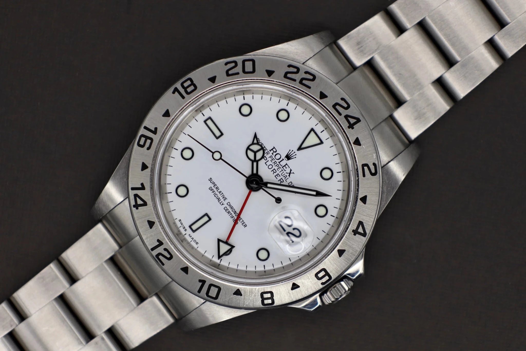 2006 Rolex Explorer ll Ref. 16570 Polar | Box and Booklets - Sierra Time Co