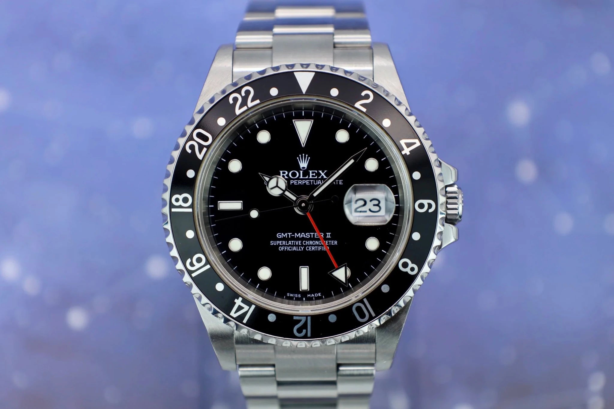2006 Rolex GMT Master II Ref. 16710 | Box and Papers - Sierra Time Co