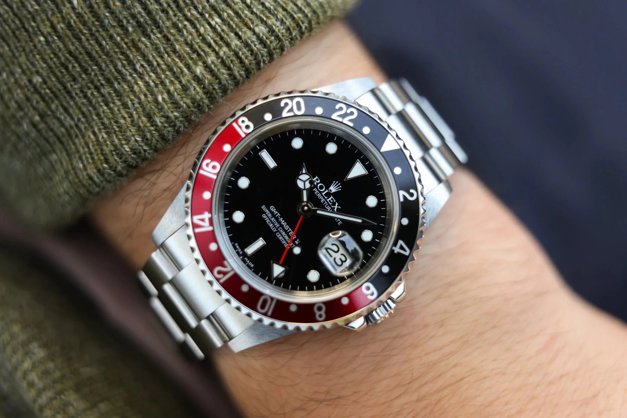 2006 Rolex GMT Master II Ref. 16710 Coke | Full Set - Sierra Time Co