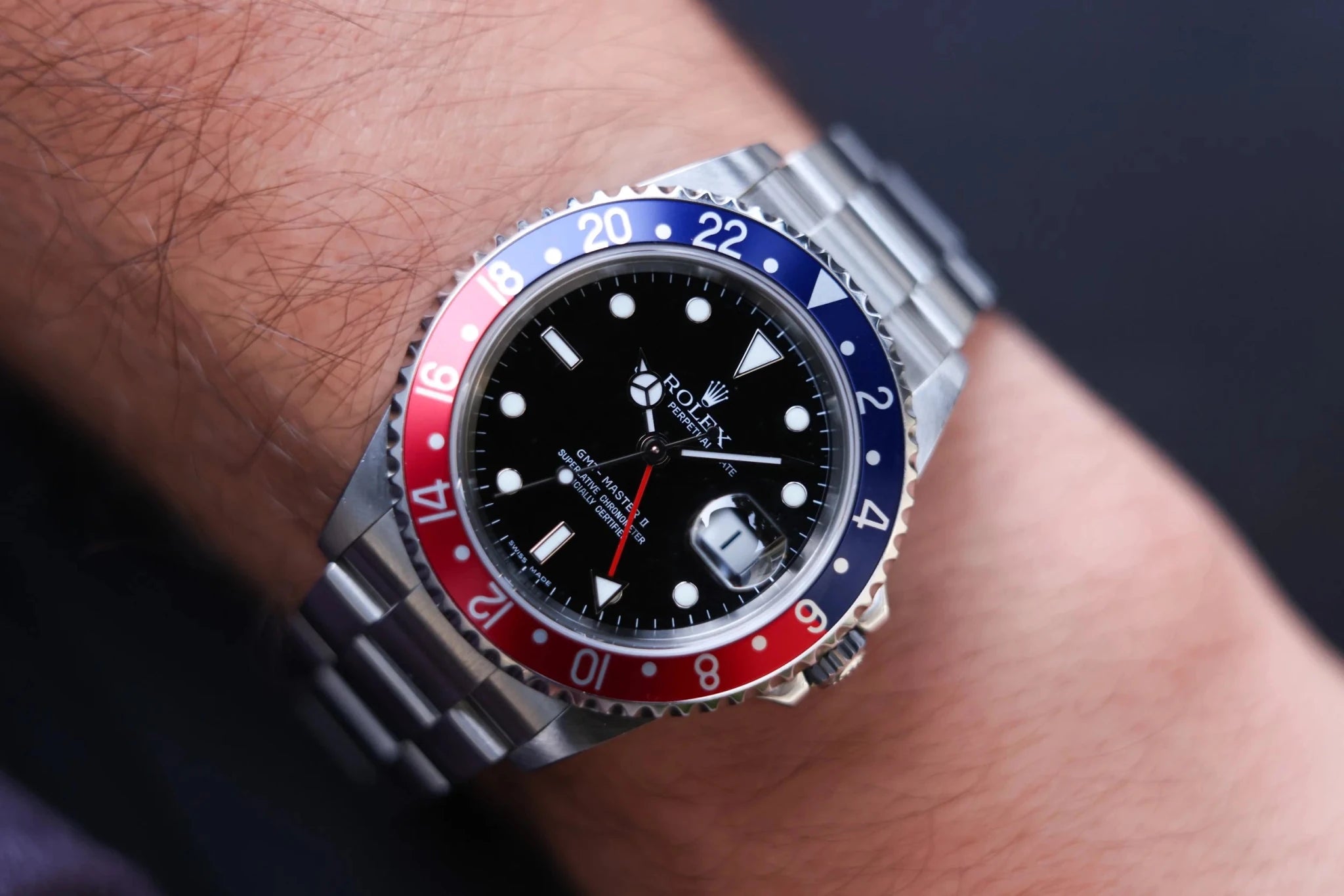 2006 Rolex GMT Master II Ref. 16710 Pepsi | Box and Papers - Sierra Time Co